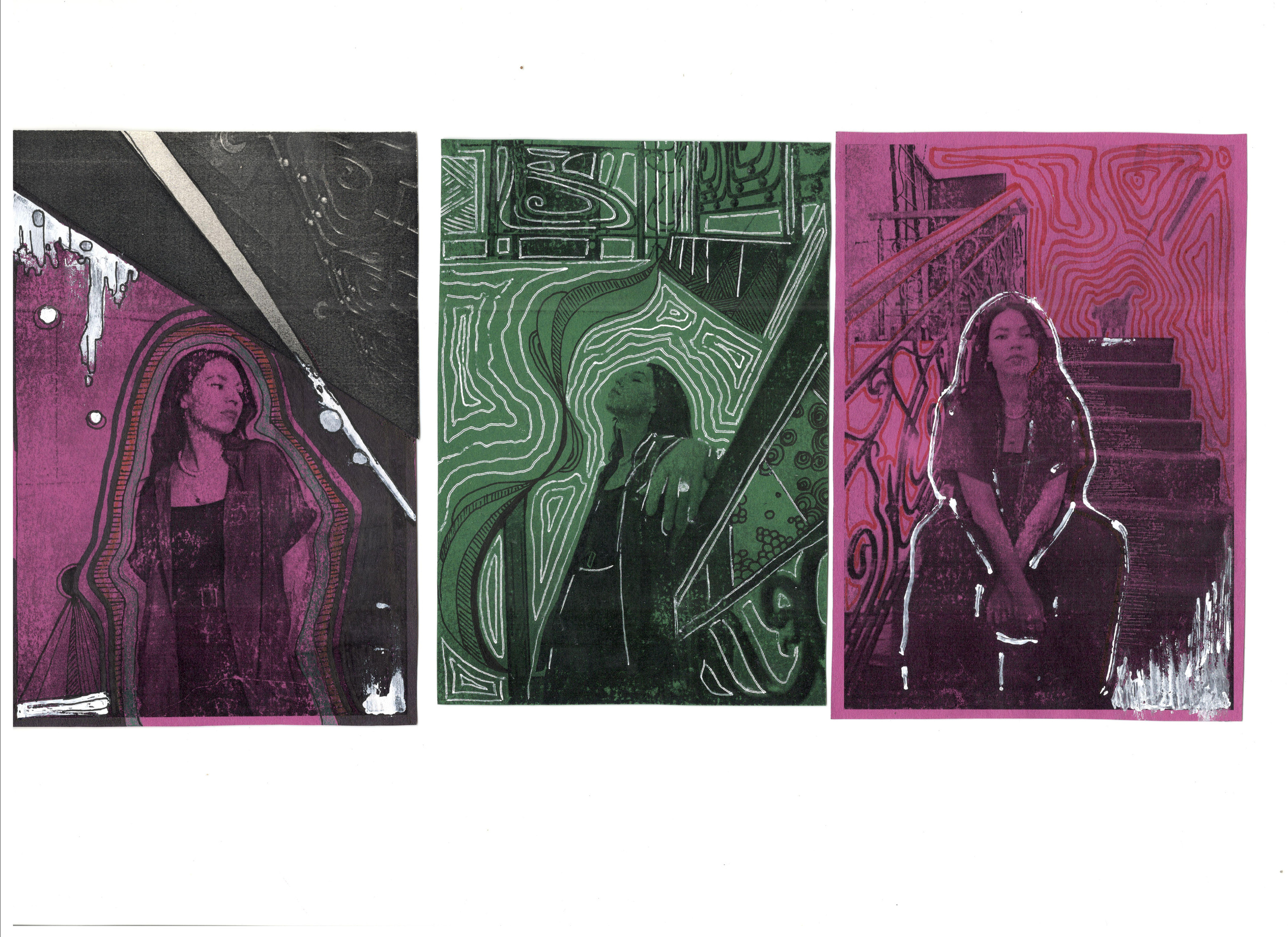 Коллажи. Фотограф Синицына Анна