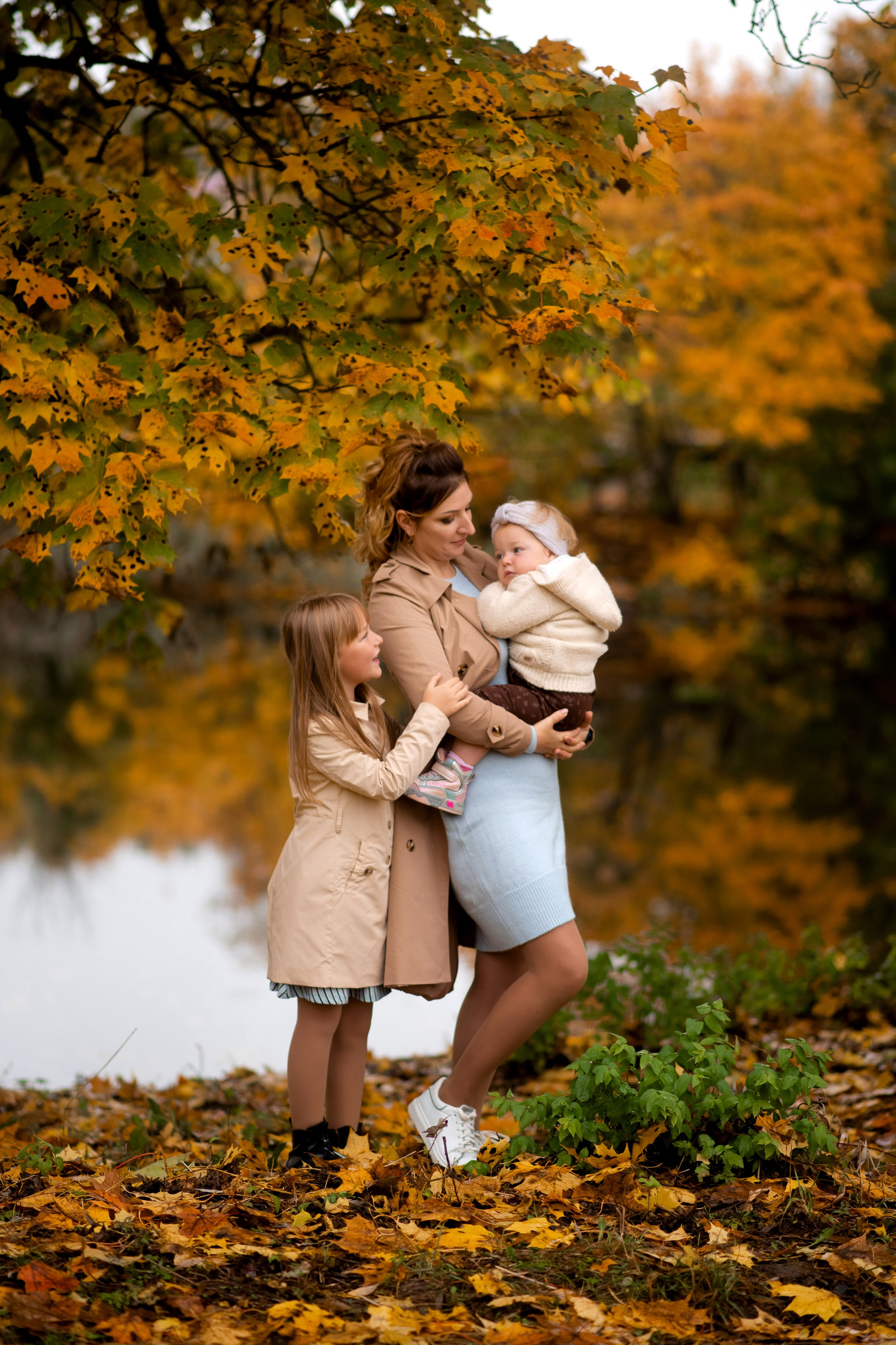 Семейная фотосессия в Ясной Поляне. Осень. Семейный и детский фотограф в Туле Светлана Воронкова