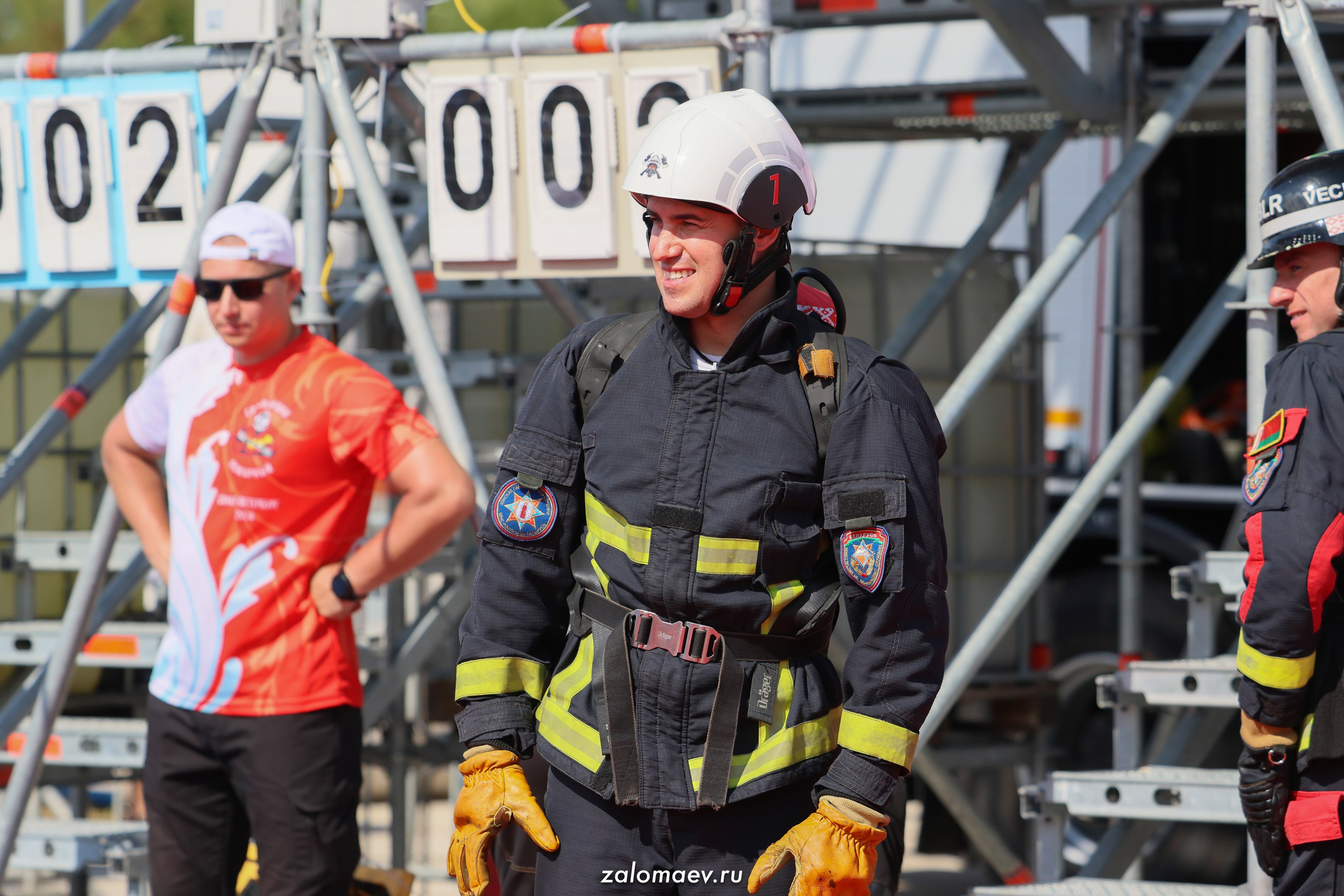 Сильнейший пожарный. Фотограф Александр Заломаев
