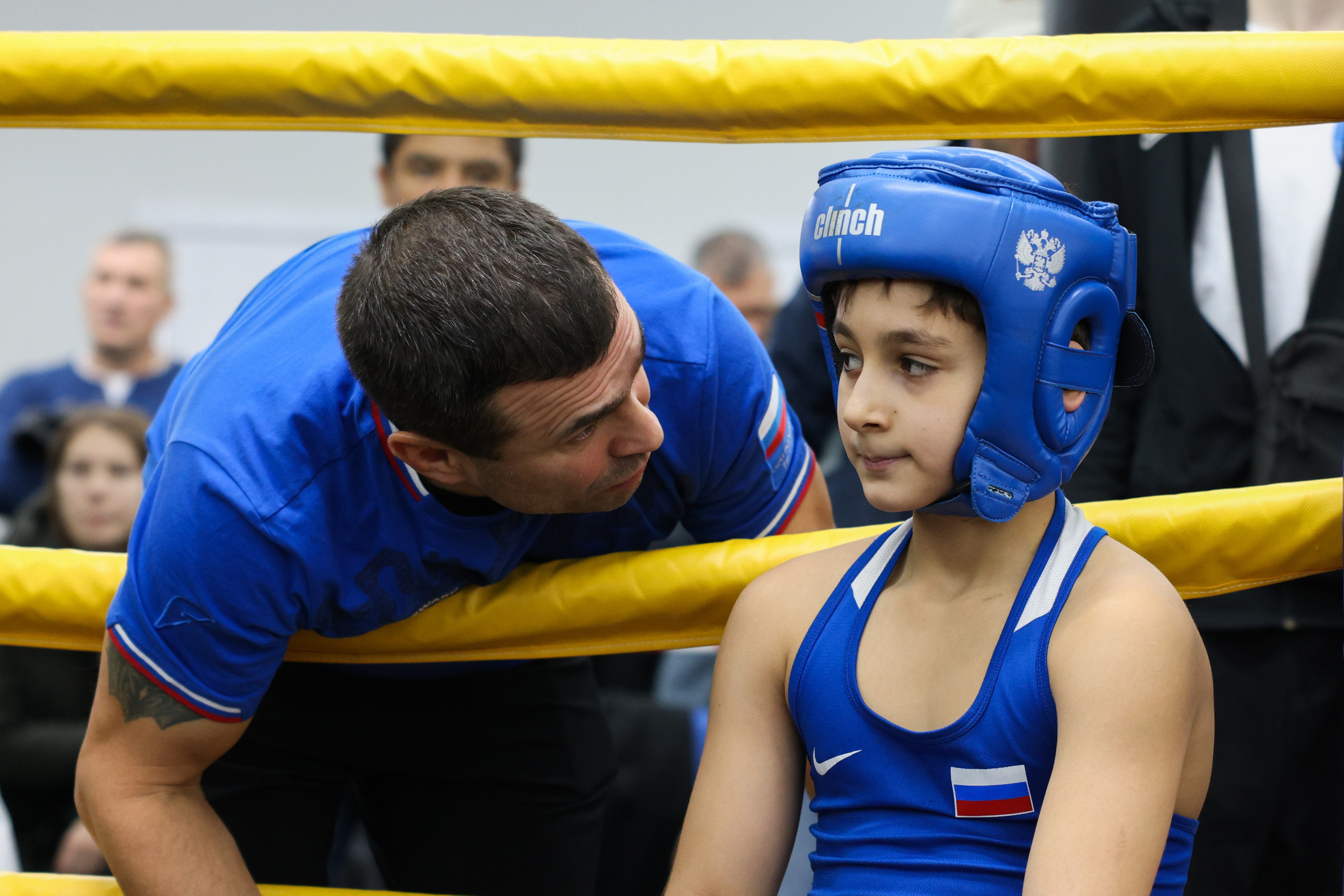 Открытый ринг «кубок ООО «ТЭК НеваСпецТяж». Фотограф Александр Заломаев