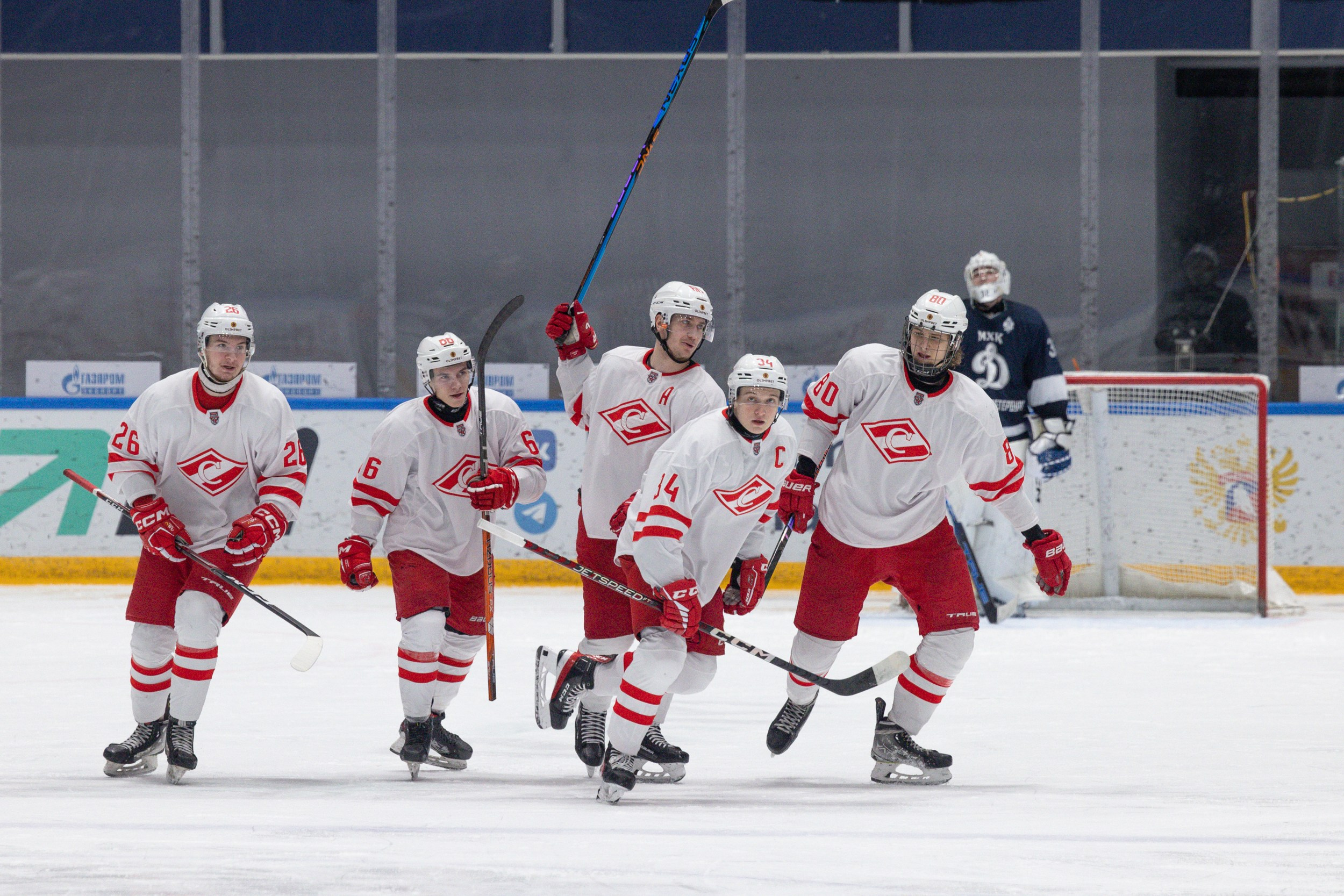 МХК Динамо — МХК Спартак. Фотограф Александр Заломаев
