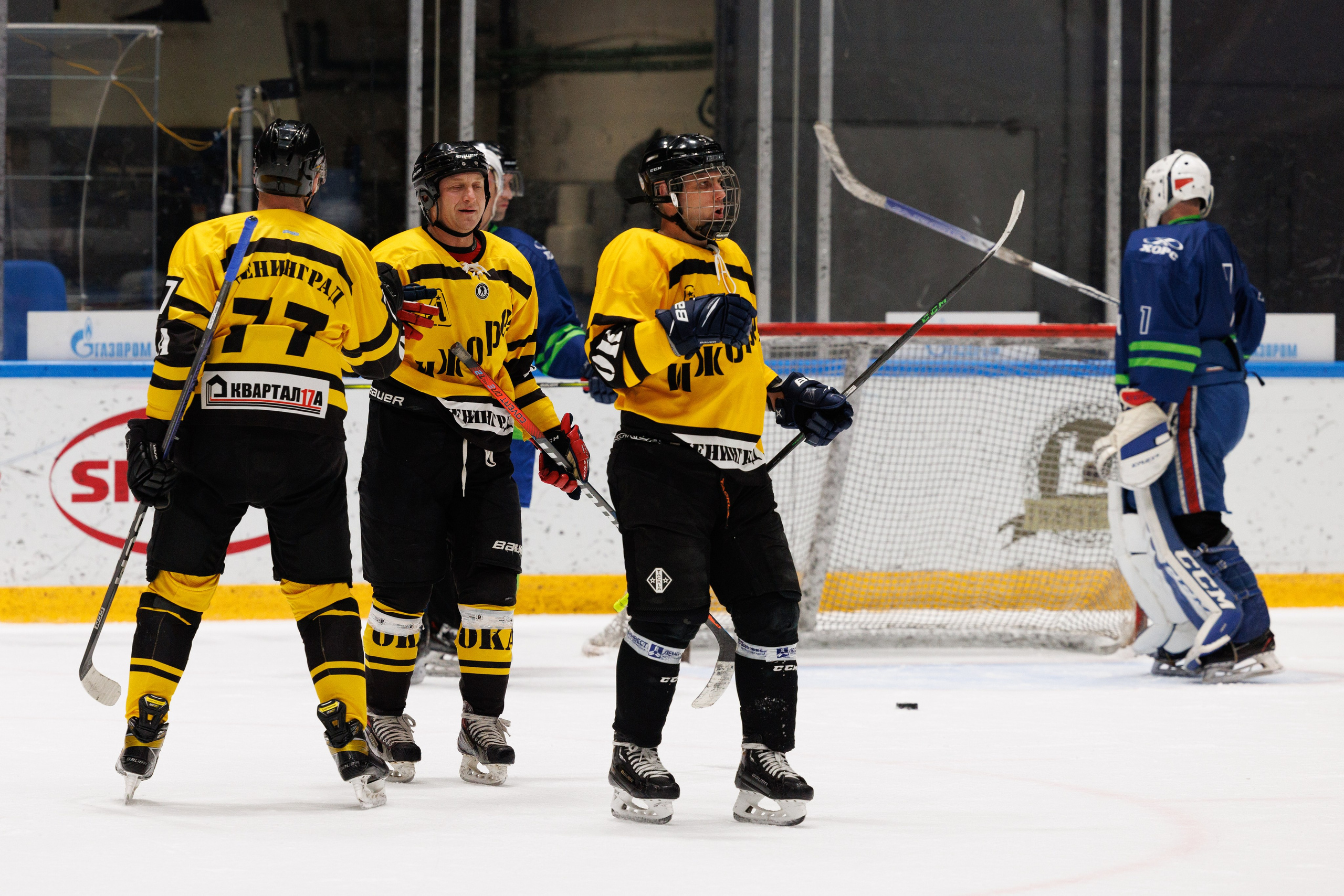 НХЛ (40+) Ижорец — Хорс 3-3. Фотограф Александр Заломаев
