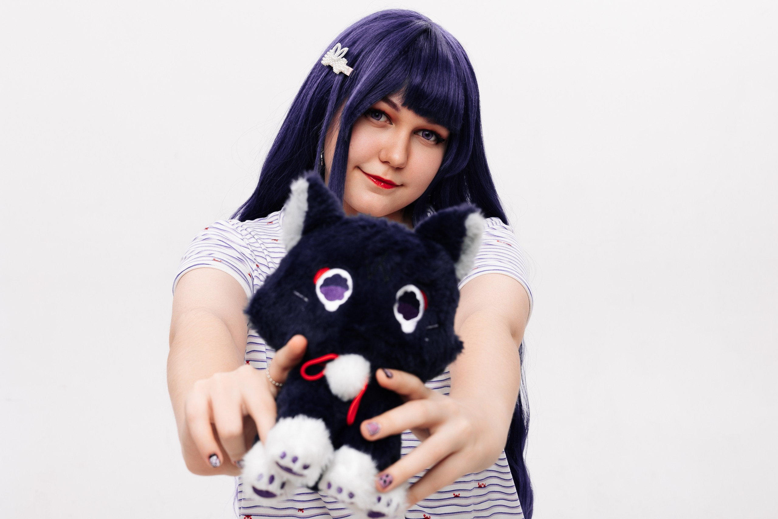 Genshin Impact пижамная съёмка студия. Flint — photographer