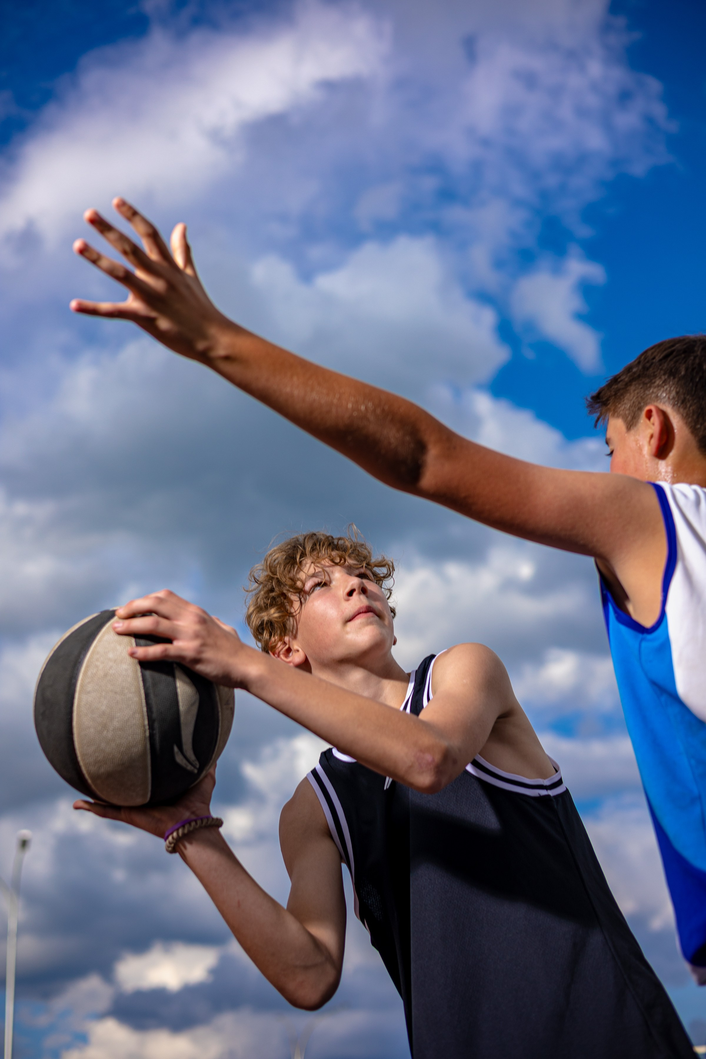 Детская баскетбольная сборная. Фотограф Князев Сергей