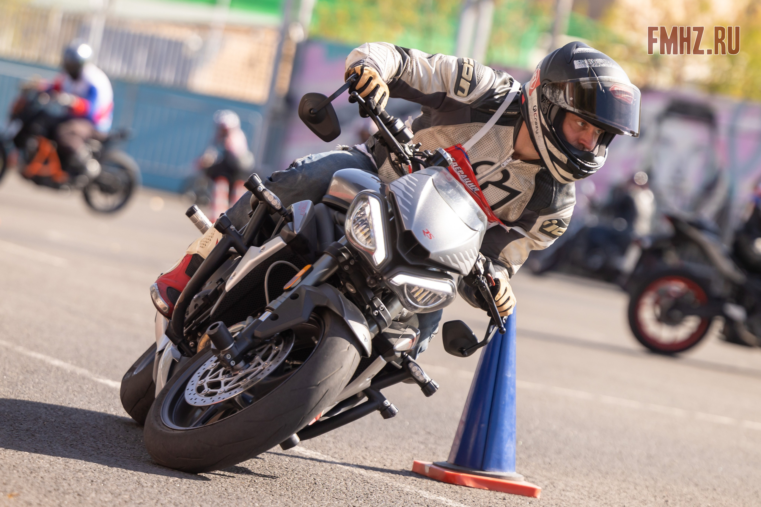 Соревнования по мотоджимхане на площадке Мосгортранс 15.09.2024. Фотограф Владимир Охрименко