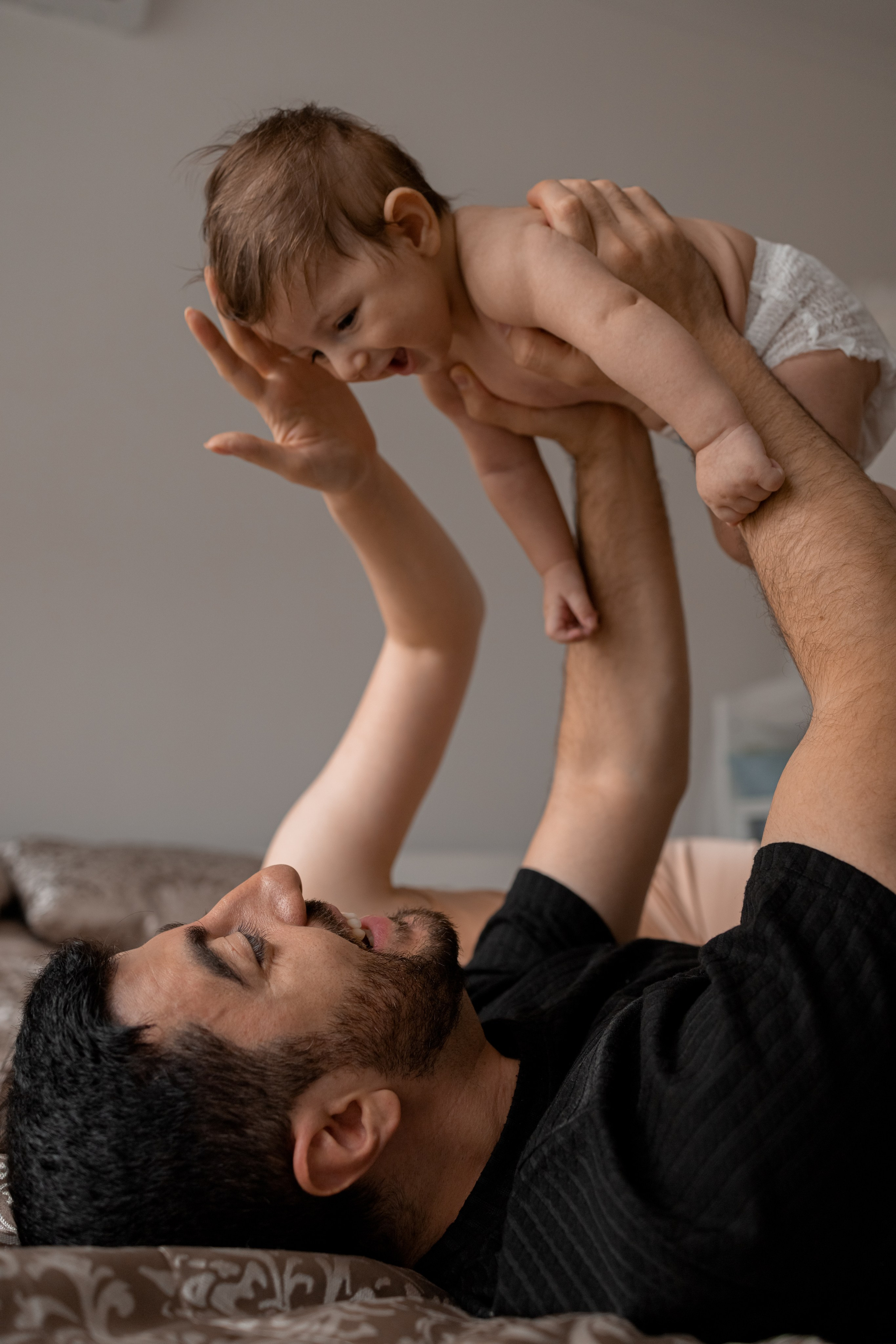 Артур, Лика, Давид. Фотограф беременности и материнства в Москве Мария Менендес-Гонсалес