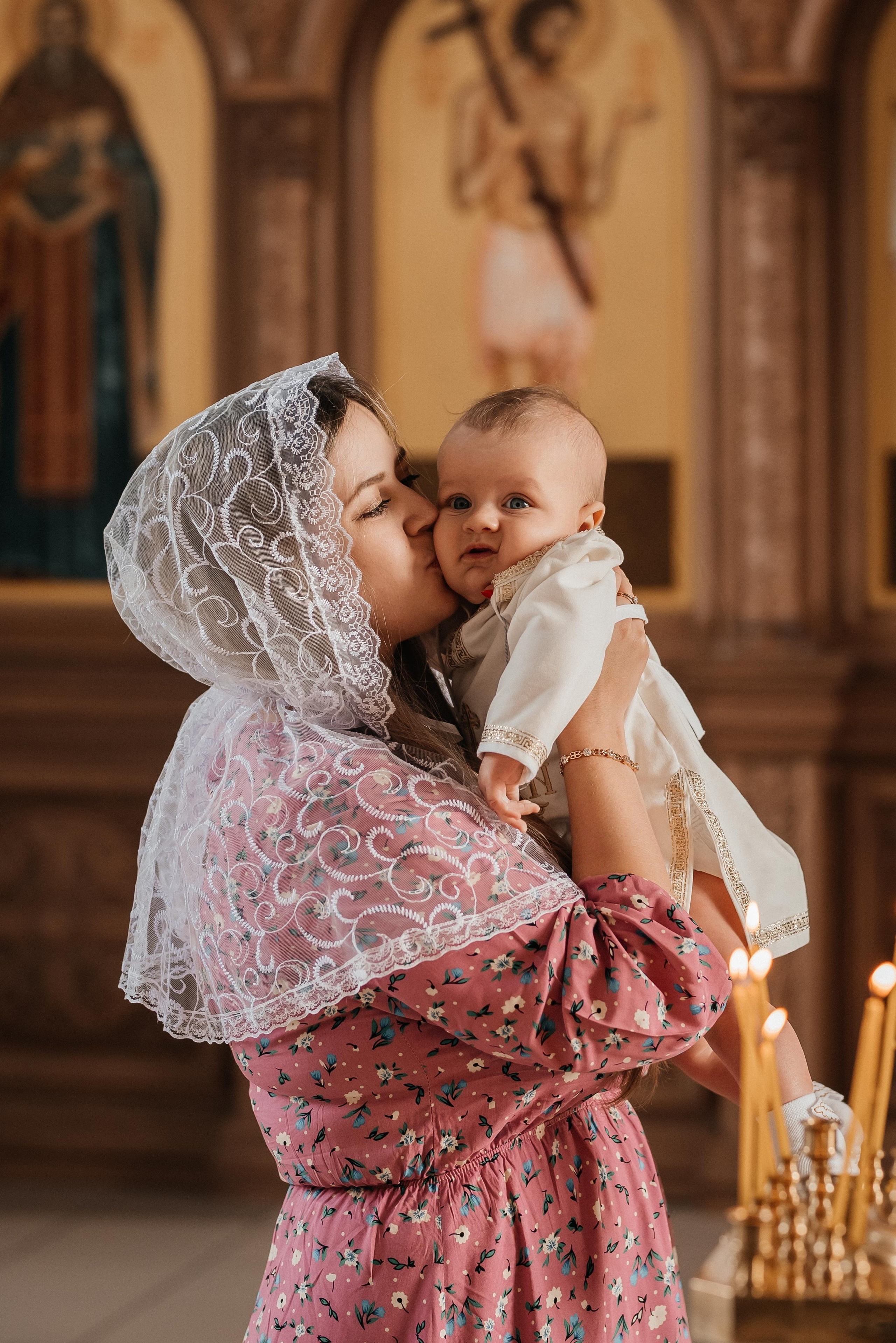 Крещение Ромы. Свадебный и семейный фотограф Яна Стражева. Волгоград, Москва