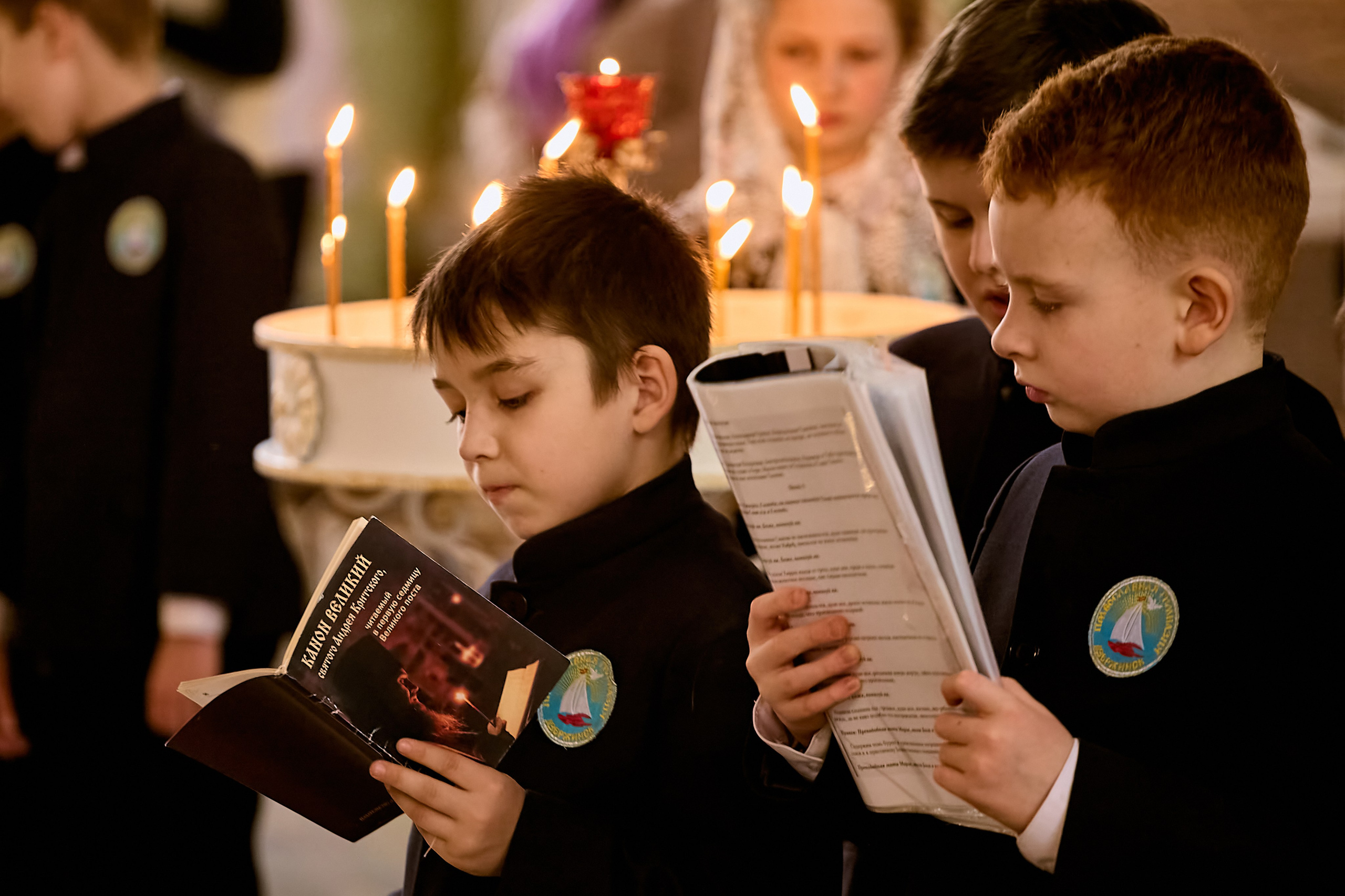 Лица Храма Детский Портрет в Храме