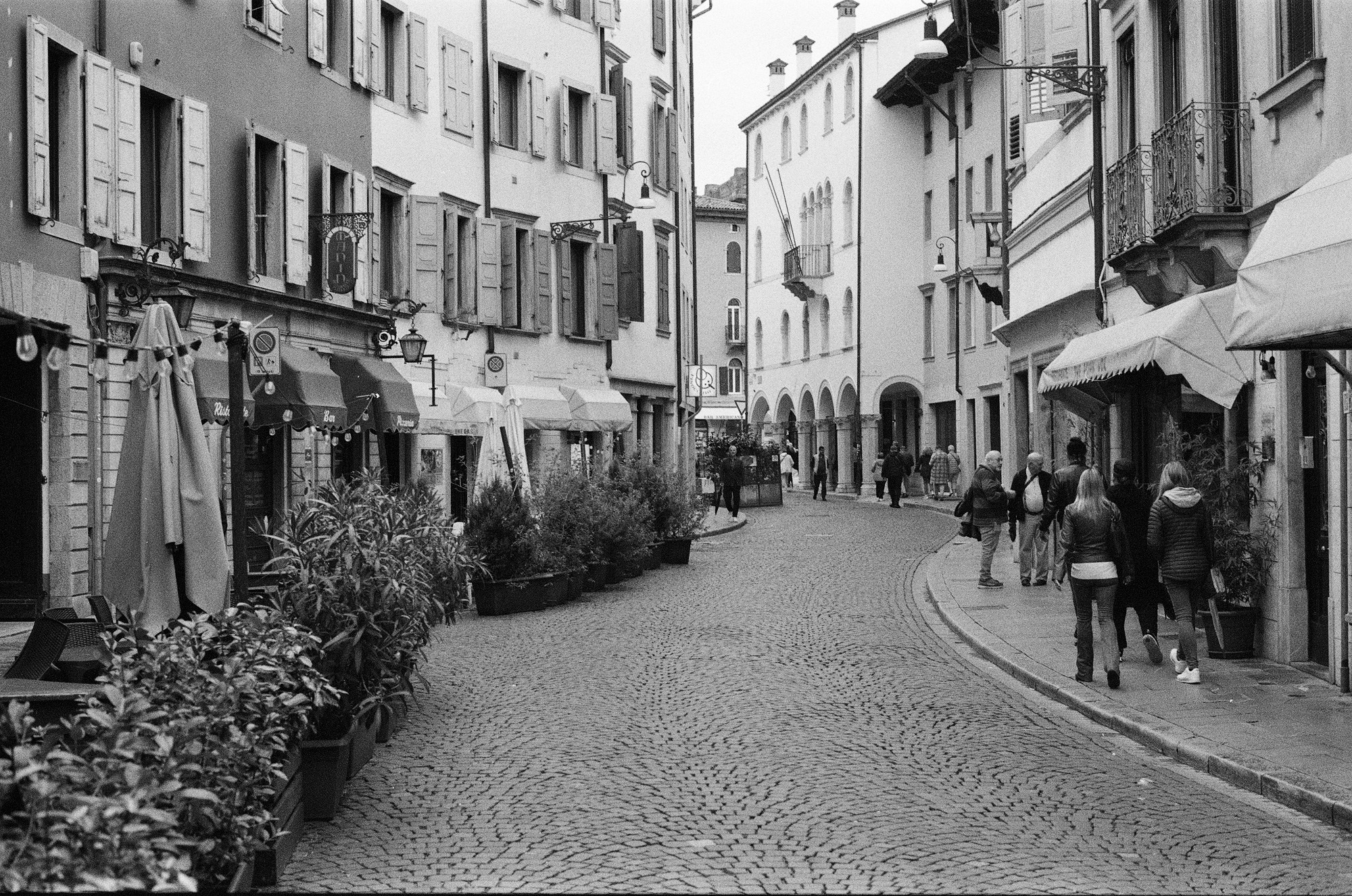 A gastrotourist. Udine (Northern Italy)