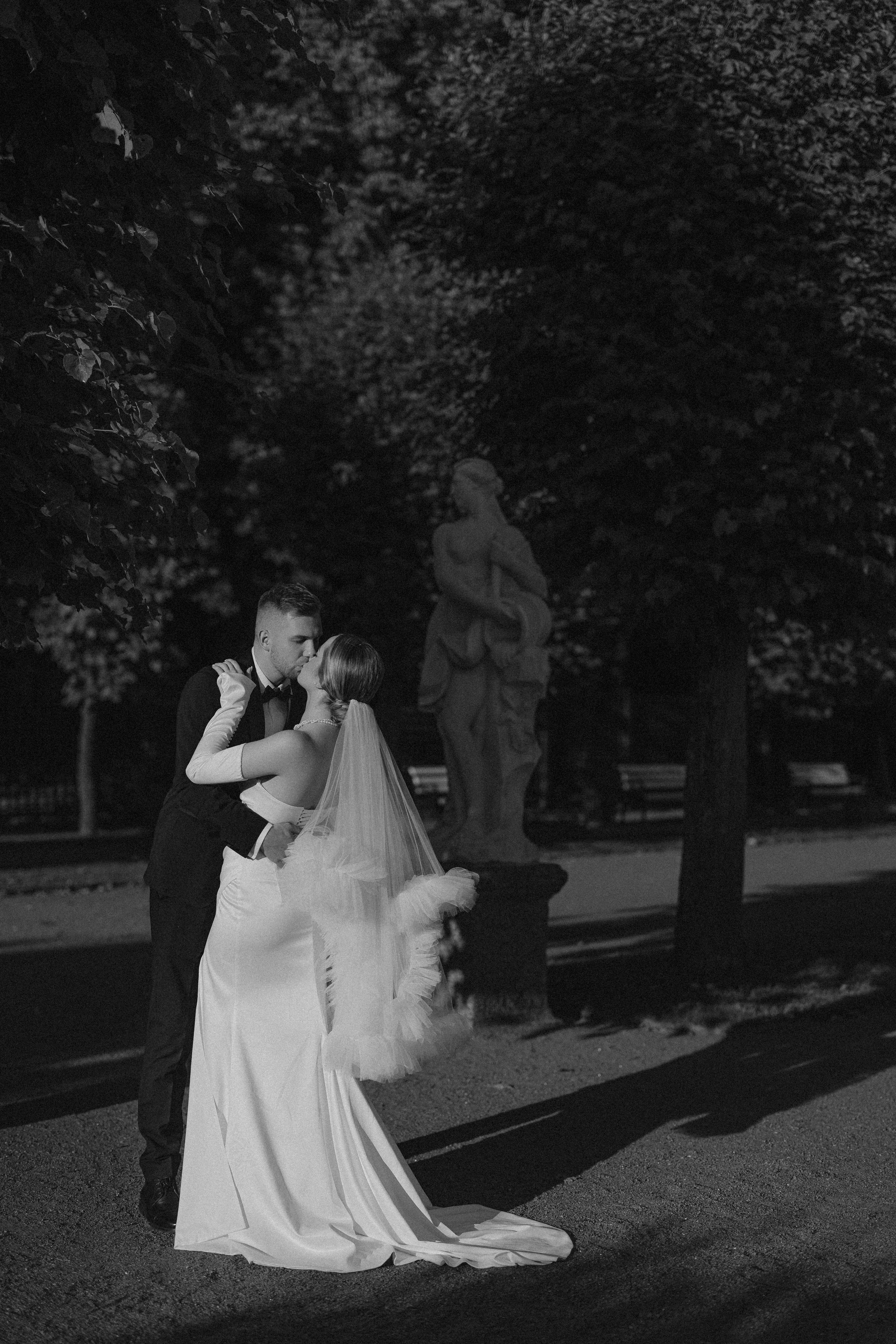 На закате. Свадебный фотограф в Москве