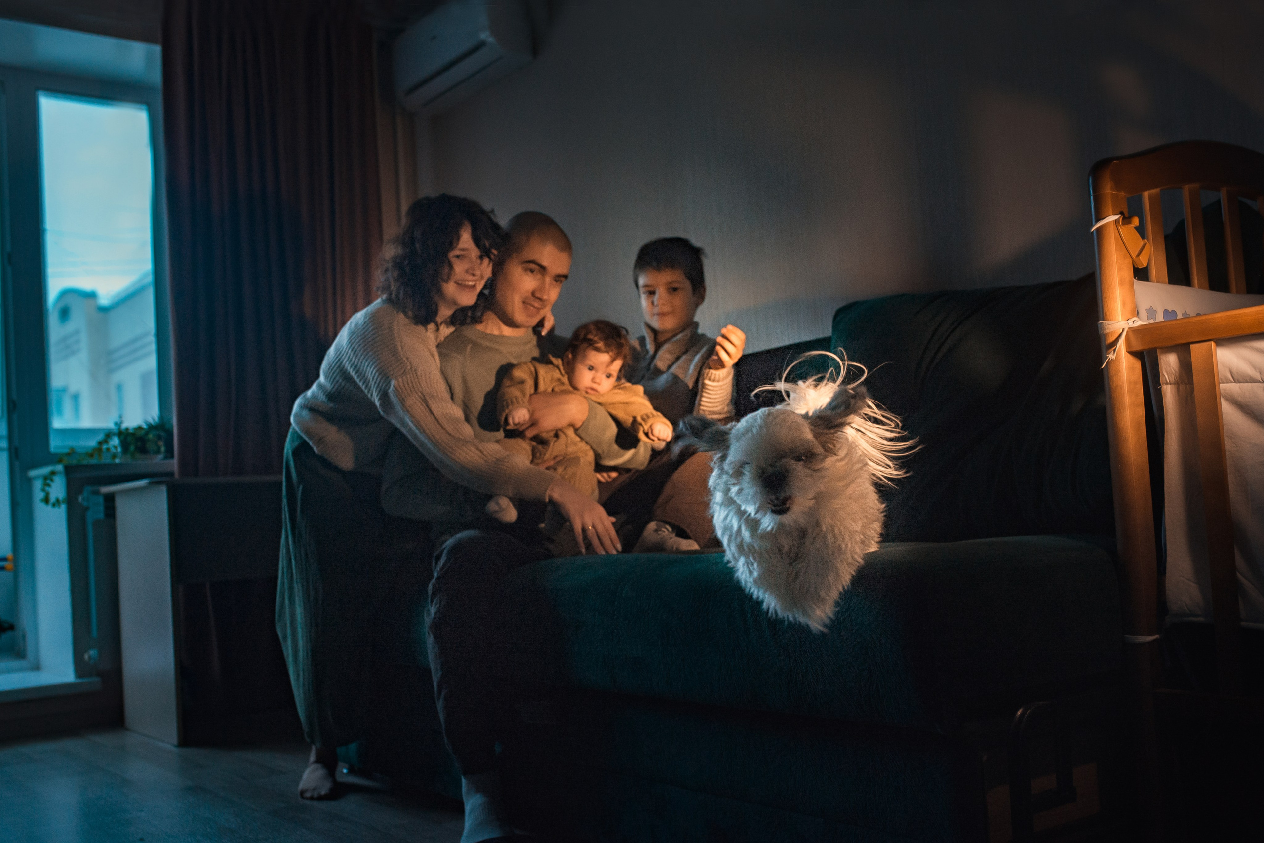 Семья Оксаны и Евгения. Фотограф на крещение в Саратове Марина Грушина