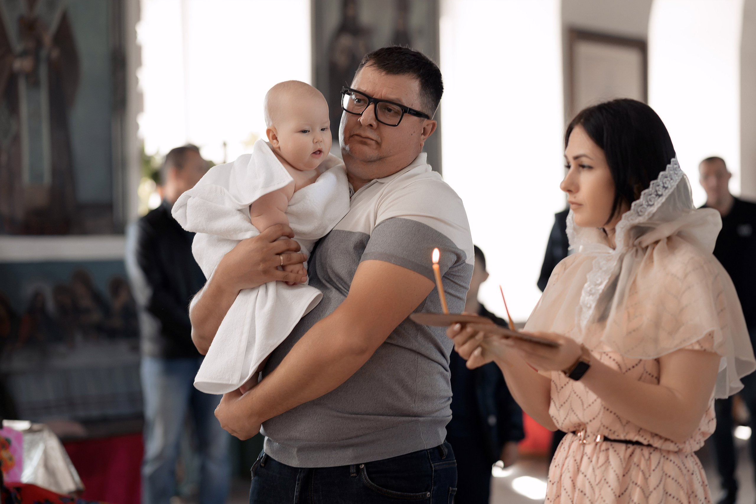 Крещение Екатнрины. Свадебный фотограф Белгород Валуйки Старый Оскол Воронеж