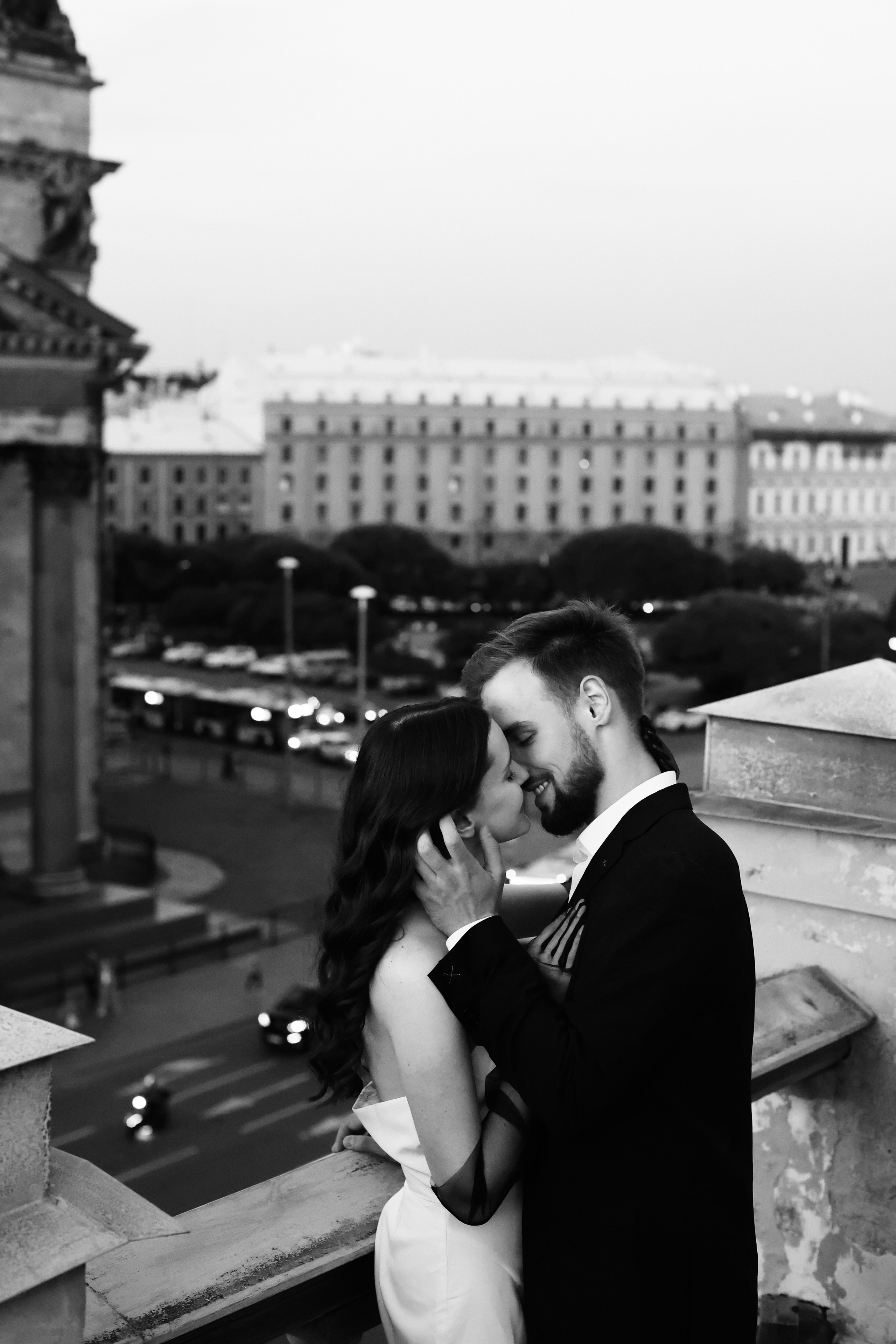 Волшебный вид на Исаакиевский собор. Свадебный и love story фотограф в Санкт-Петербурге (Спб) Natali Iva