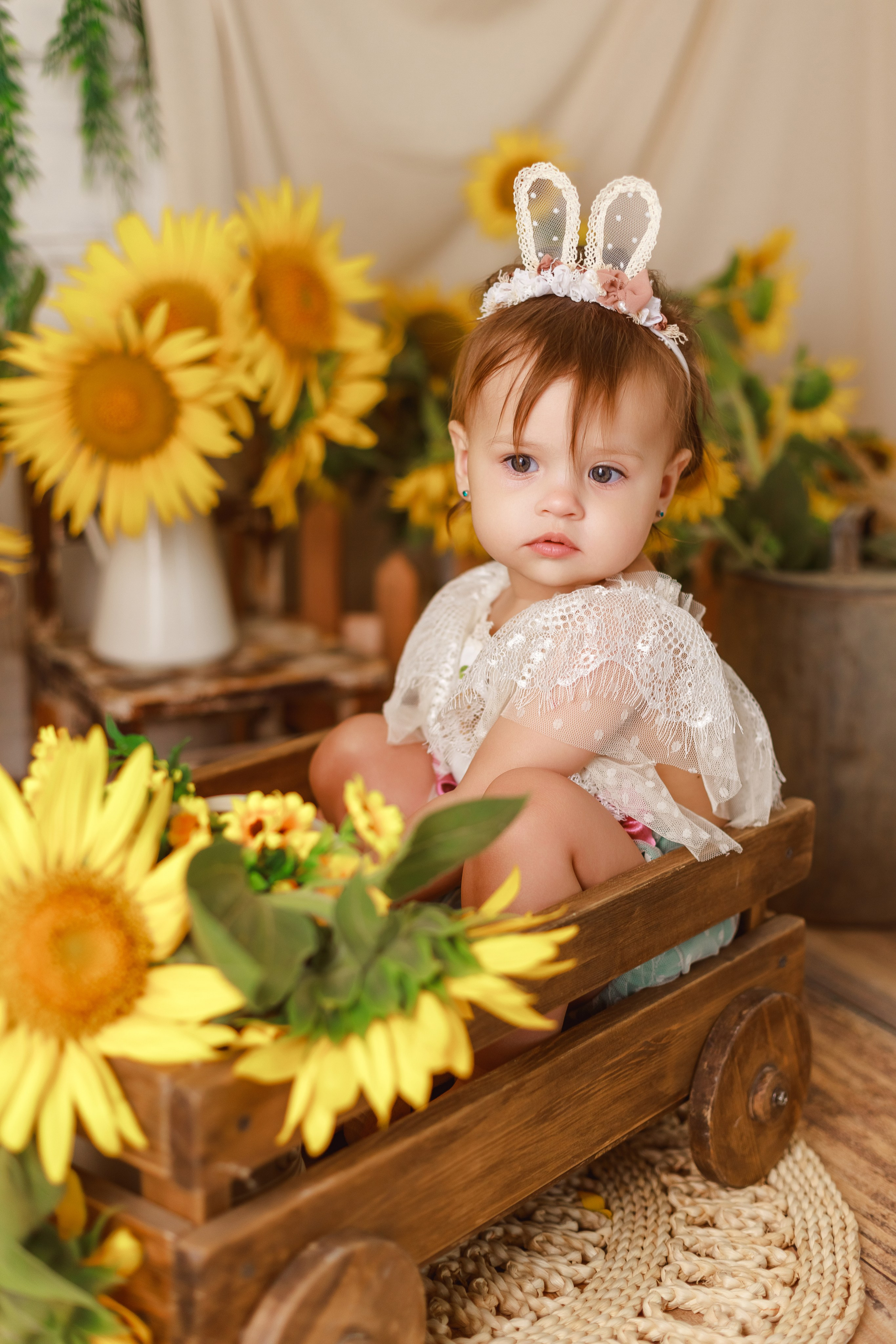 Подсолнухи. Детский и семейный фотограф в Краснодаре Альбина Морозова