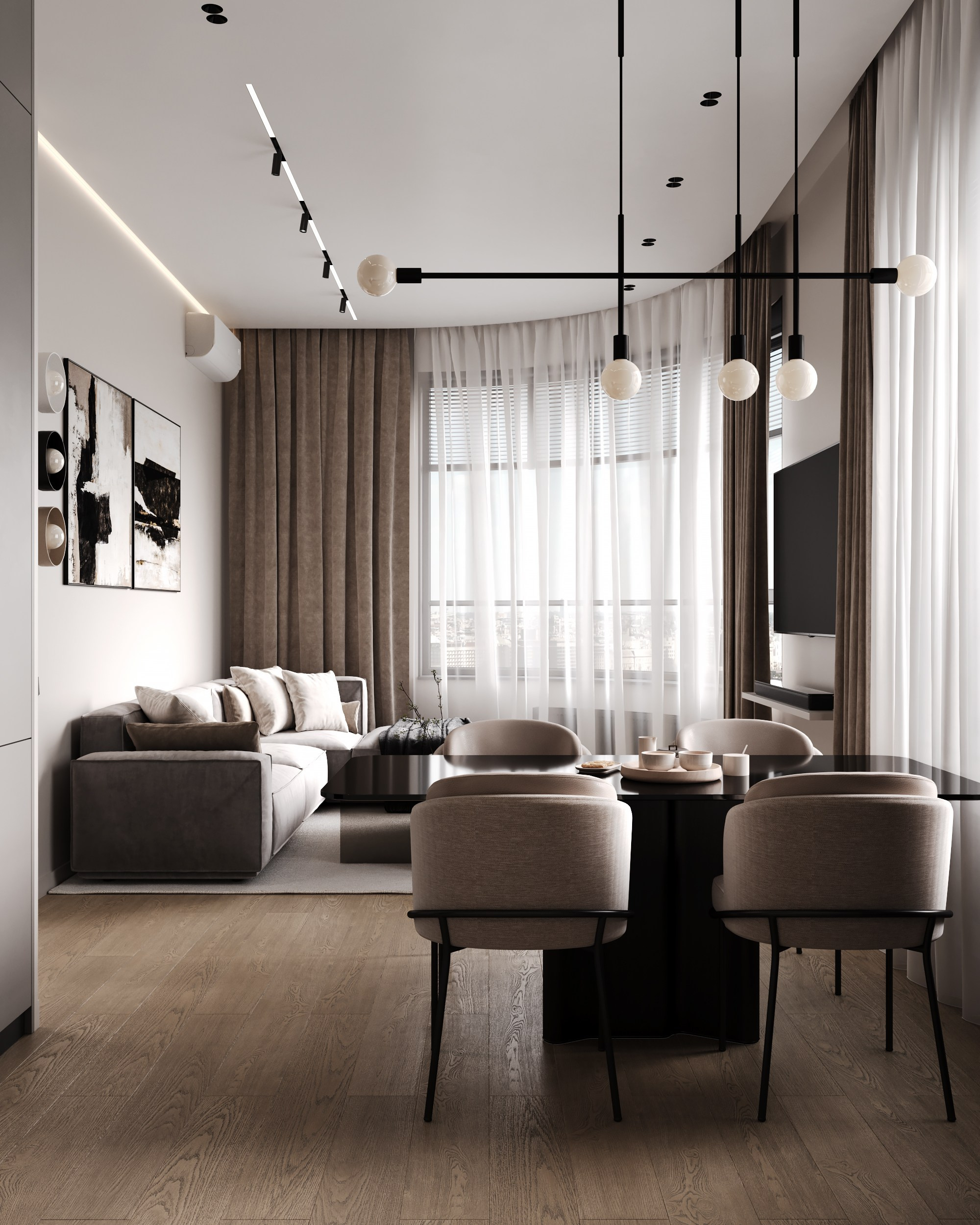 Zolotorozhsky. Дизайн интерьера | 3D визуализация | Миланская Марина