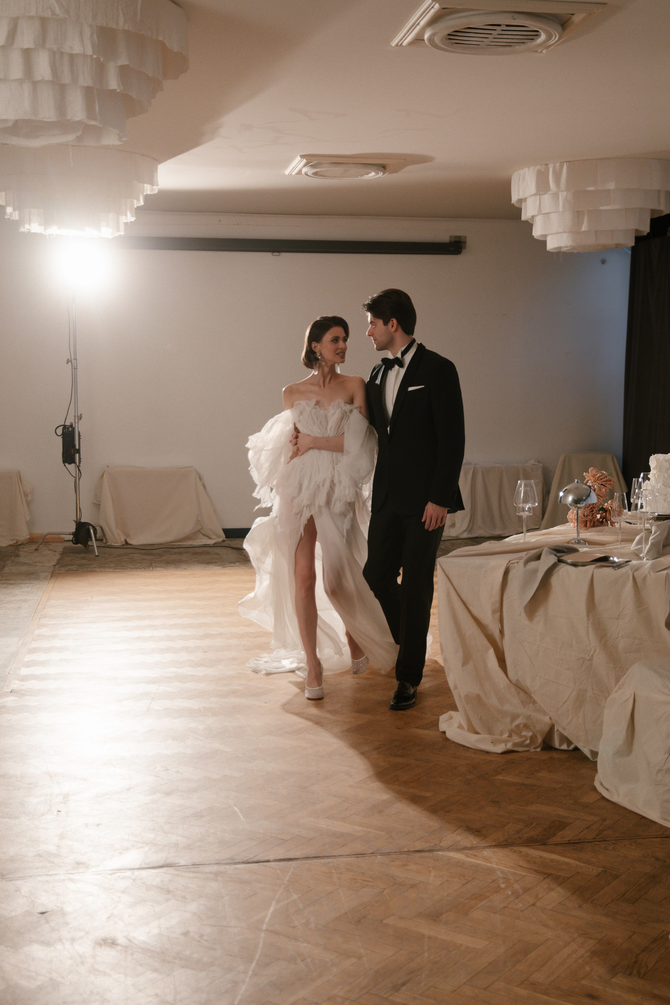 Фотосессия на банкетной площадке. Свадебный и семейный фотограф Анастасия Романова в Москве и Московской области