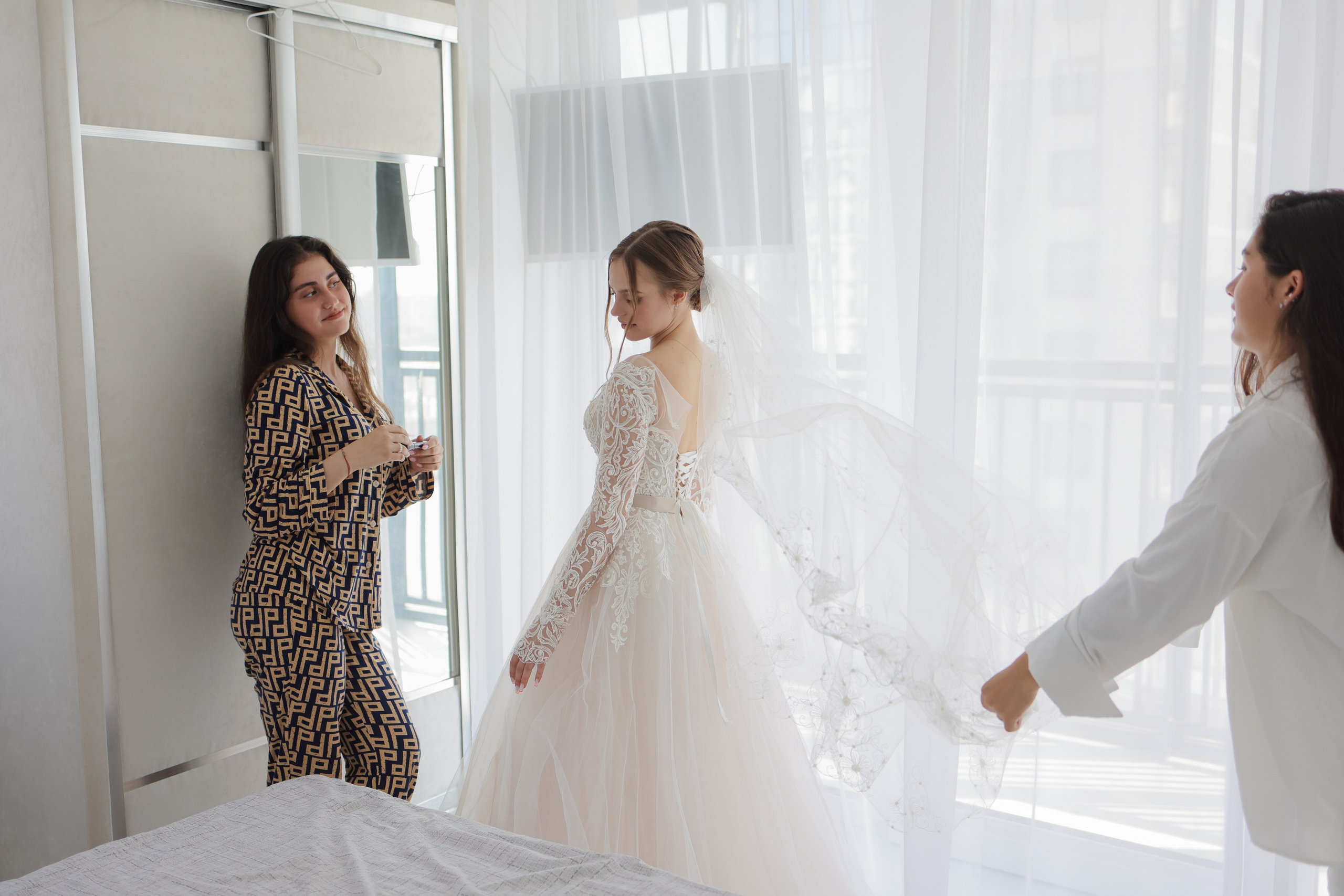 Ксюша и подружки -Утро невесты. Свадебный фотограф   Набережных Челнов  Олег Новиков