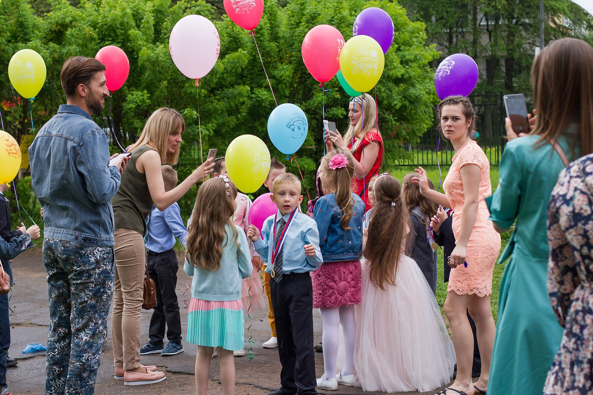 Выпускной Детский сад. Семейный лайфстайл фотограф в Санкт-Петербурге Мария Шумилина