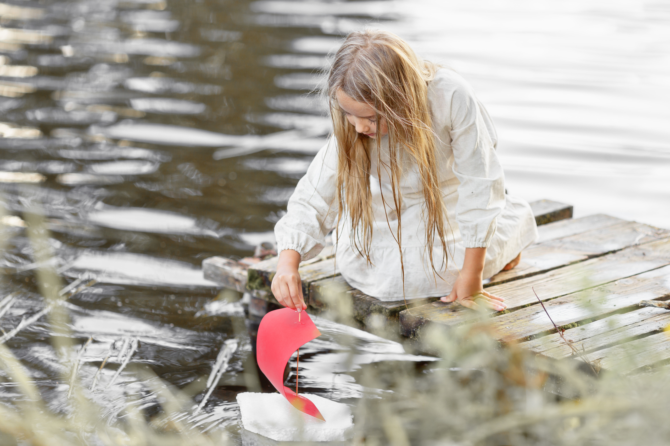 Таня. Фотосессия на пруду. Актерское и модельное портфолио. Фотограф в Москве Екатерина Коломеец