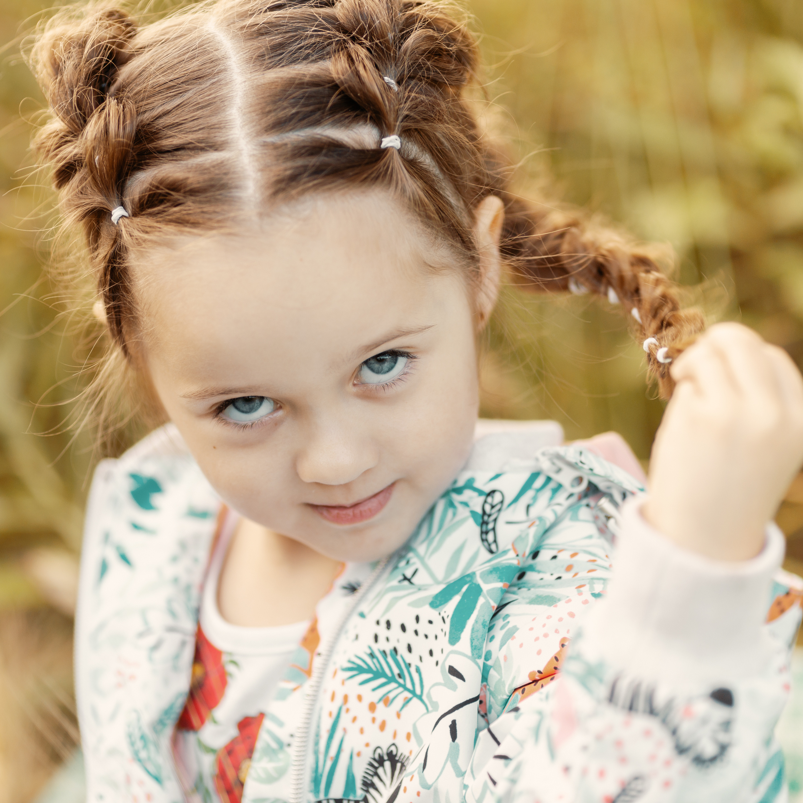 Настя. Вечер на ржаном поле. Актерское и модельное портфолио. Фотограф в Москве Екатерина Коломеец