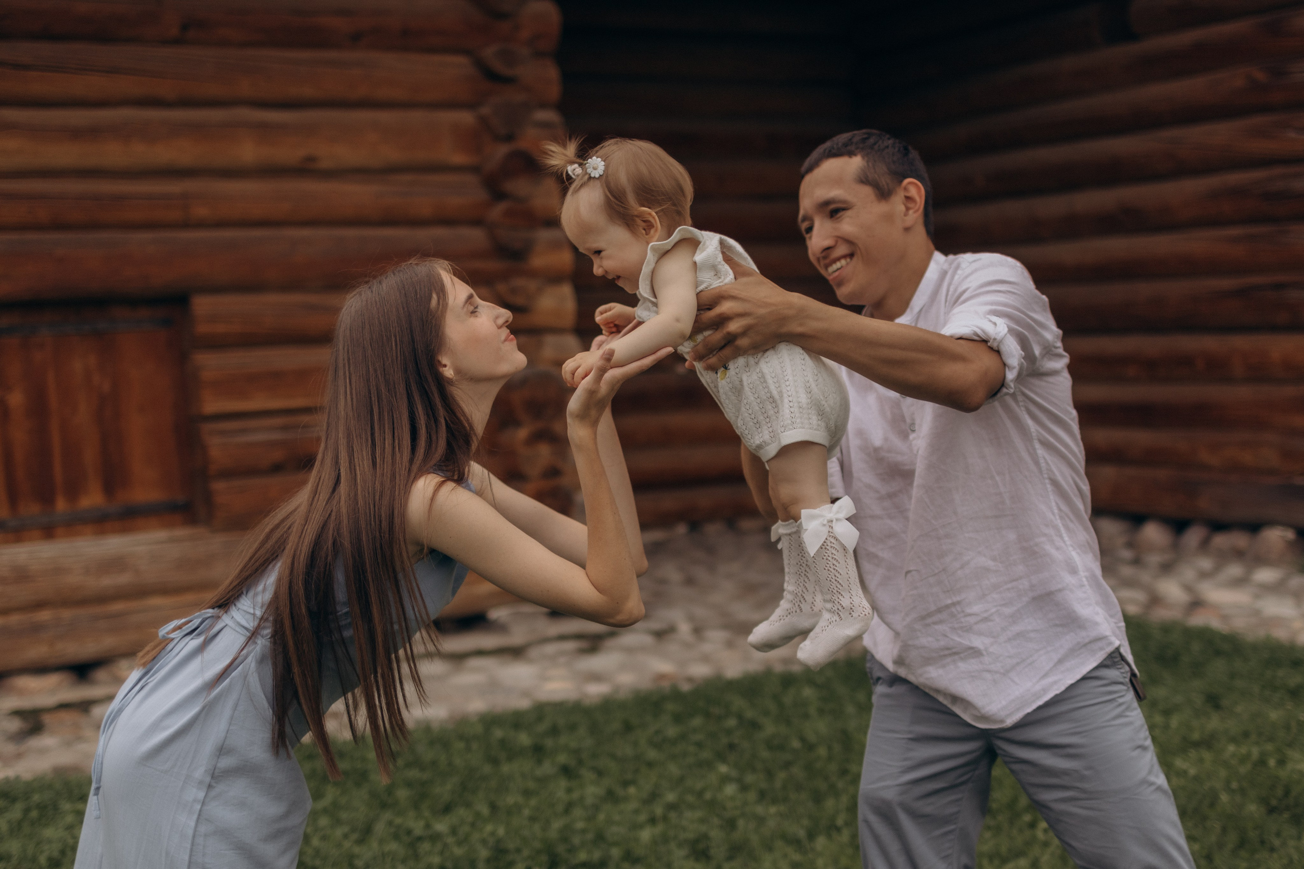 Роман, Мария и Алиса. Семейный фотограф Москва
