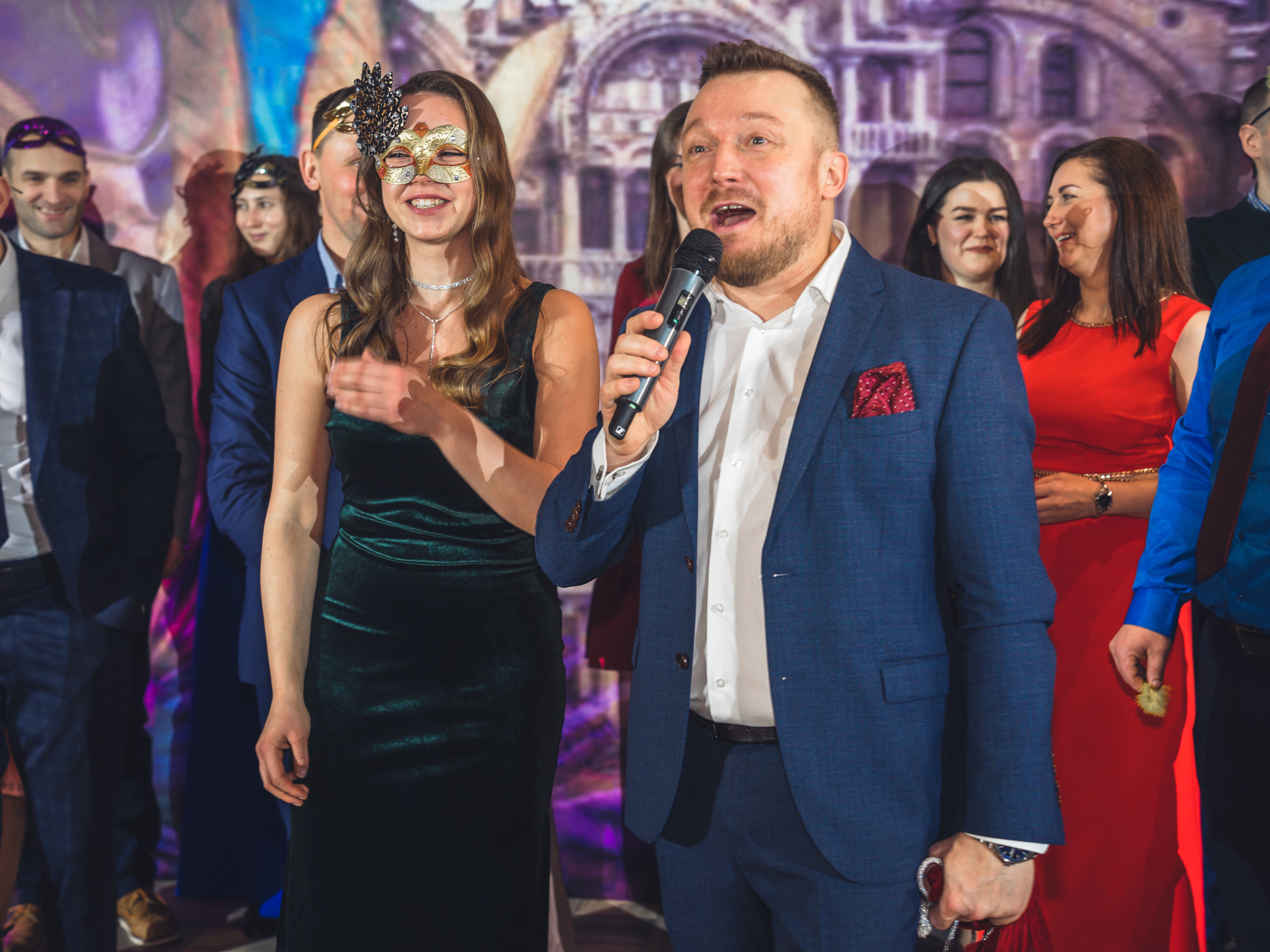 Корпоратив компании «STS». Ведущий на свадьбу, корпоратив и юбилей в Москве Сергей Рябинин