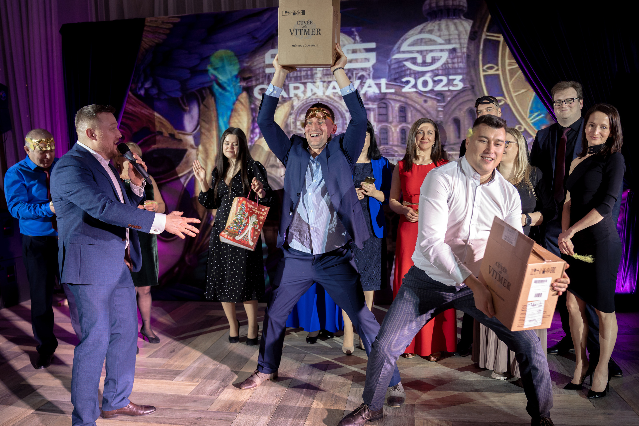 Корпоратив компании «STS». Ведущий на свадьбу, корпоратив и юбилей в Москве Сергей Рябинин