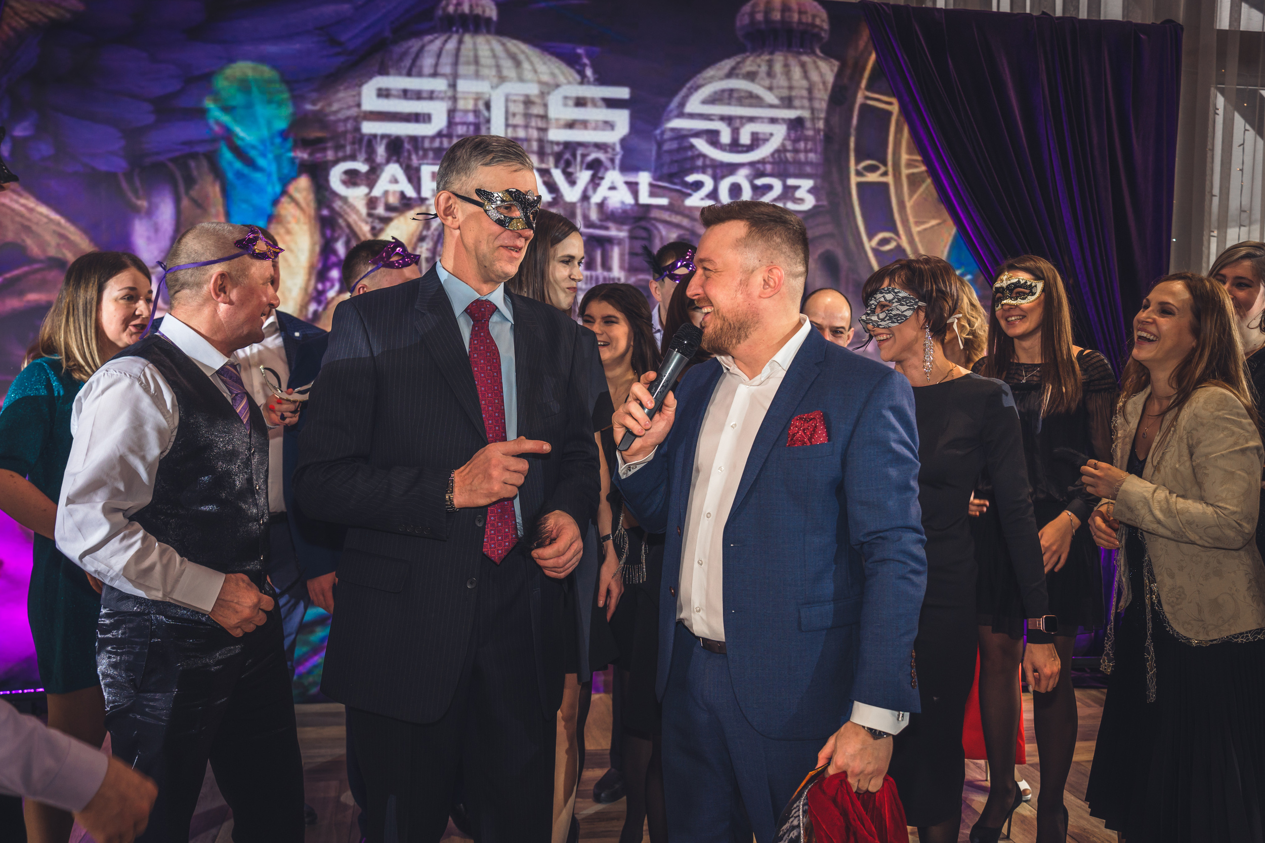 Корпоратив компании «STS». Ведущий на свадьбу, корпоратив и юбилей в Москве Сергей Рябинин