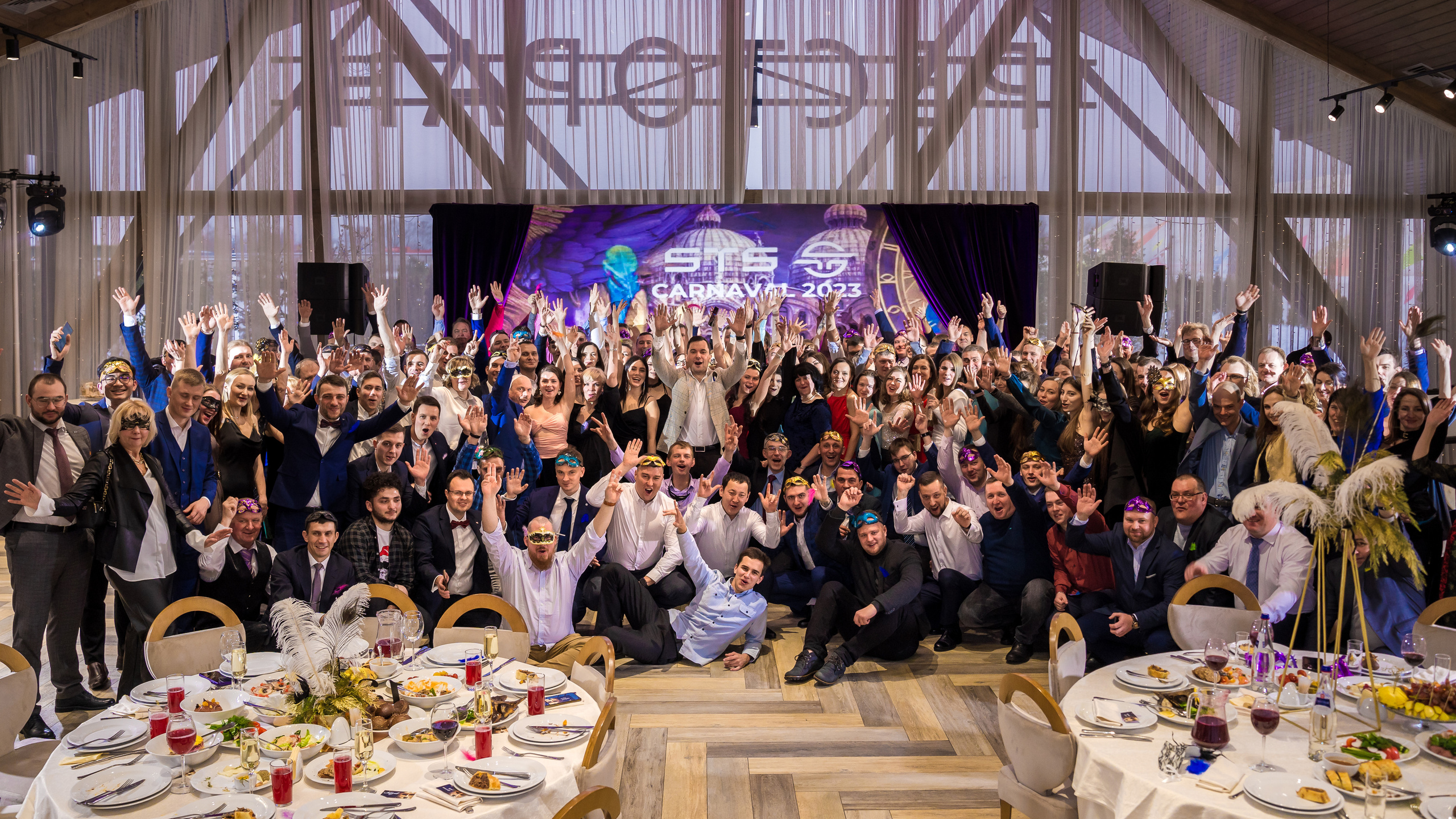 Корпоратив компании «STS». Ведущий на свадьбу, корпоратив и юбилей в Москве Сергей Рябинин