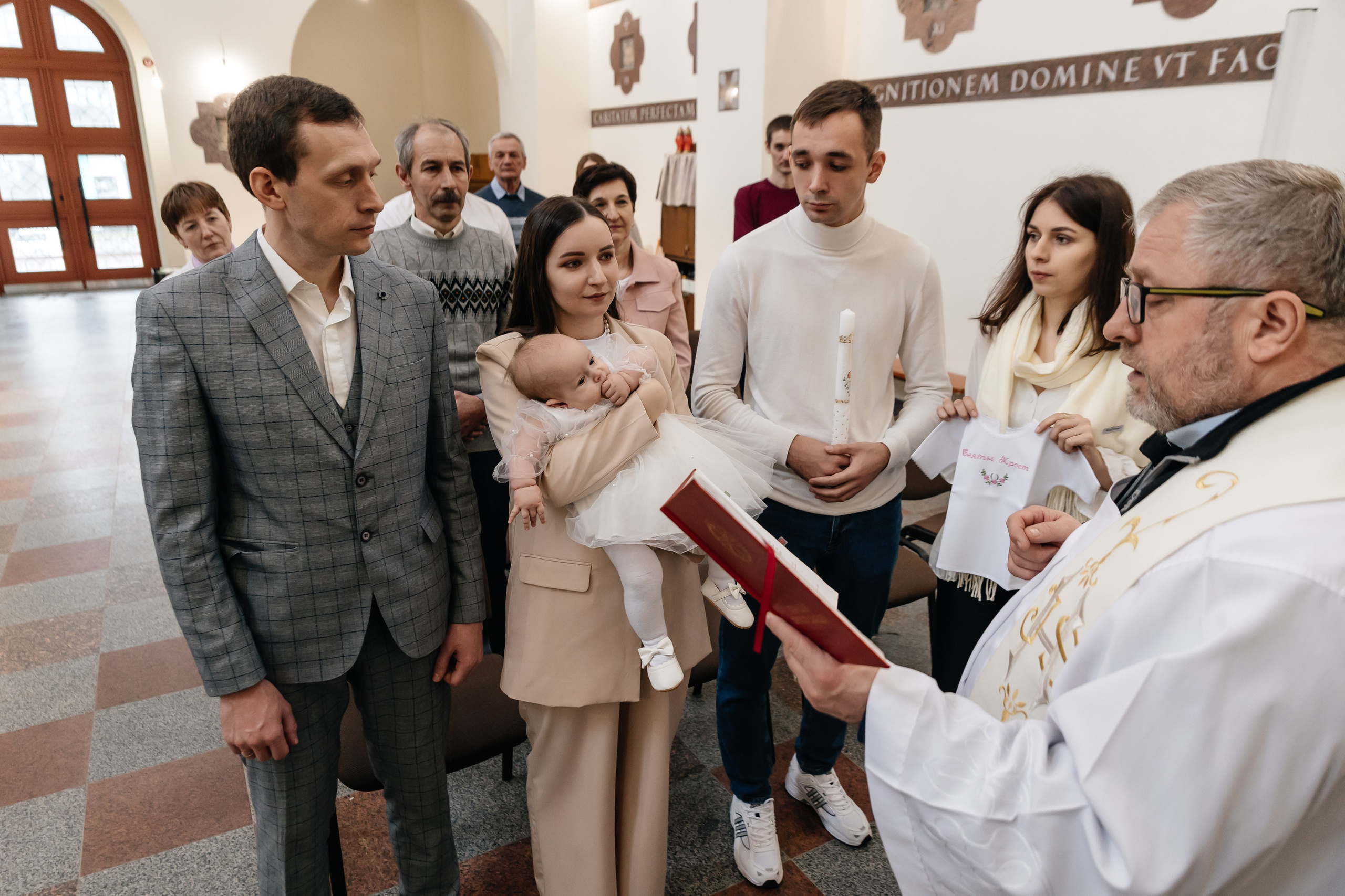 Крещение Леры. Семейный фотограф Минск Усова Ольга