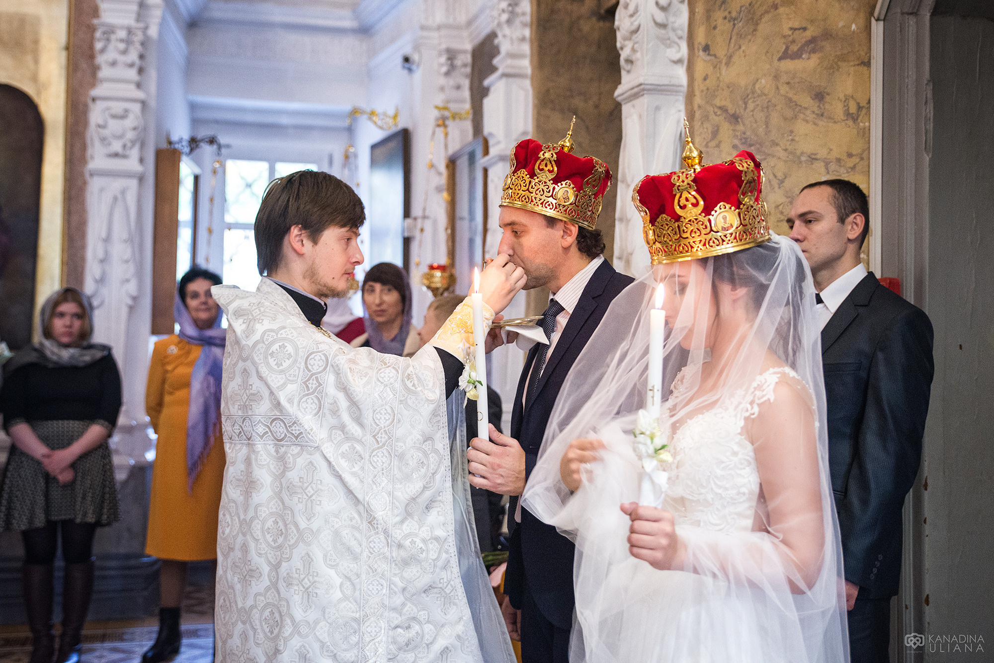 Венчание Нади и Федора. Профессиональный фотограф в Москве, Н.Новгороде Канадина Ульяна