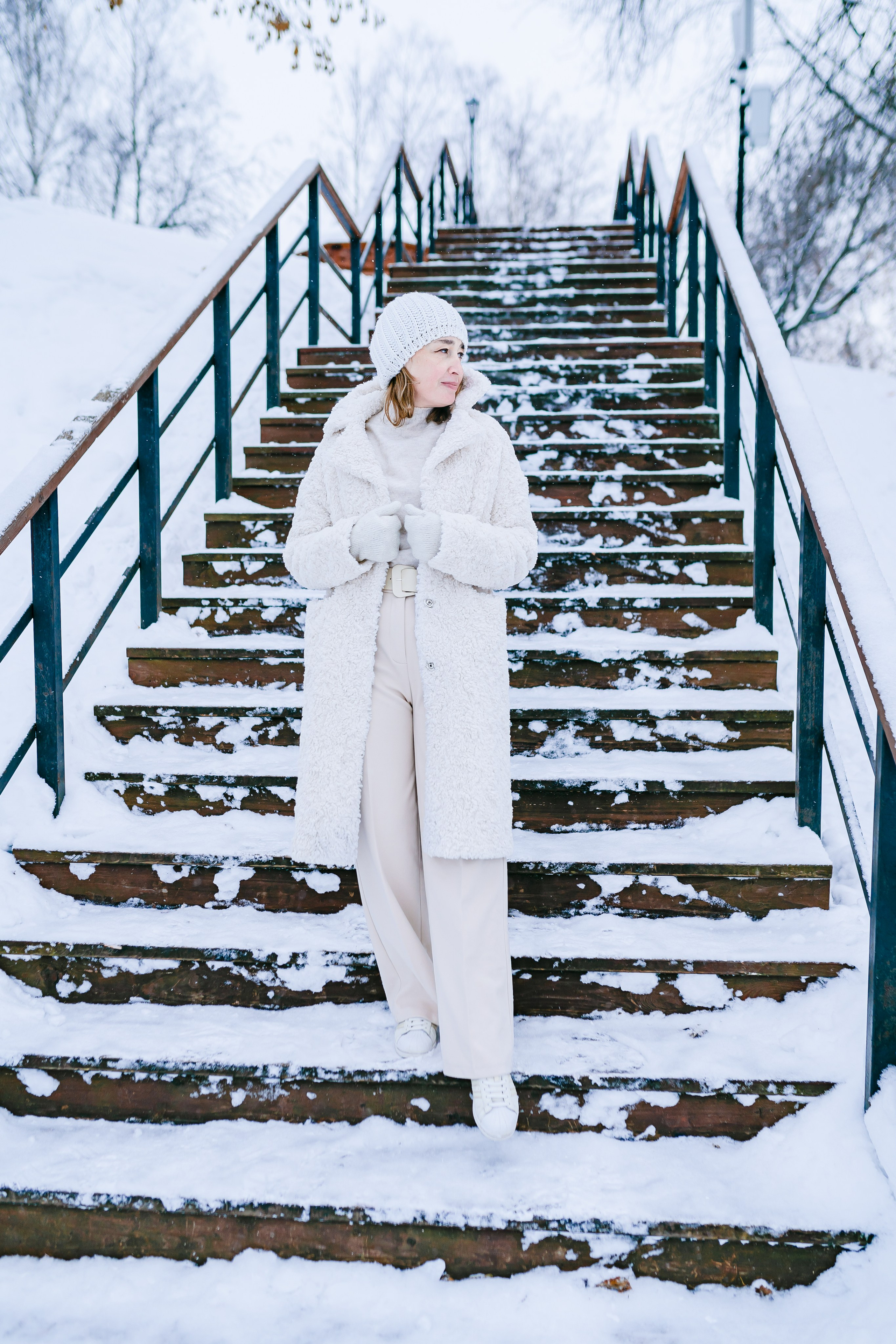 Морозная фотопрогулка Москва. Детский, семейный фотограф: newborn, беременность, годовасие, репортаж. Москва