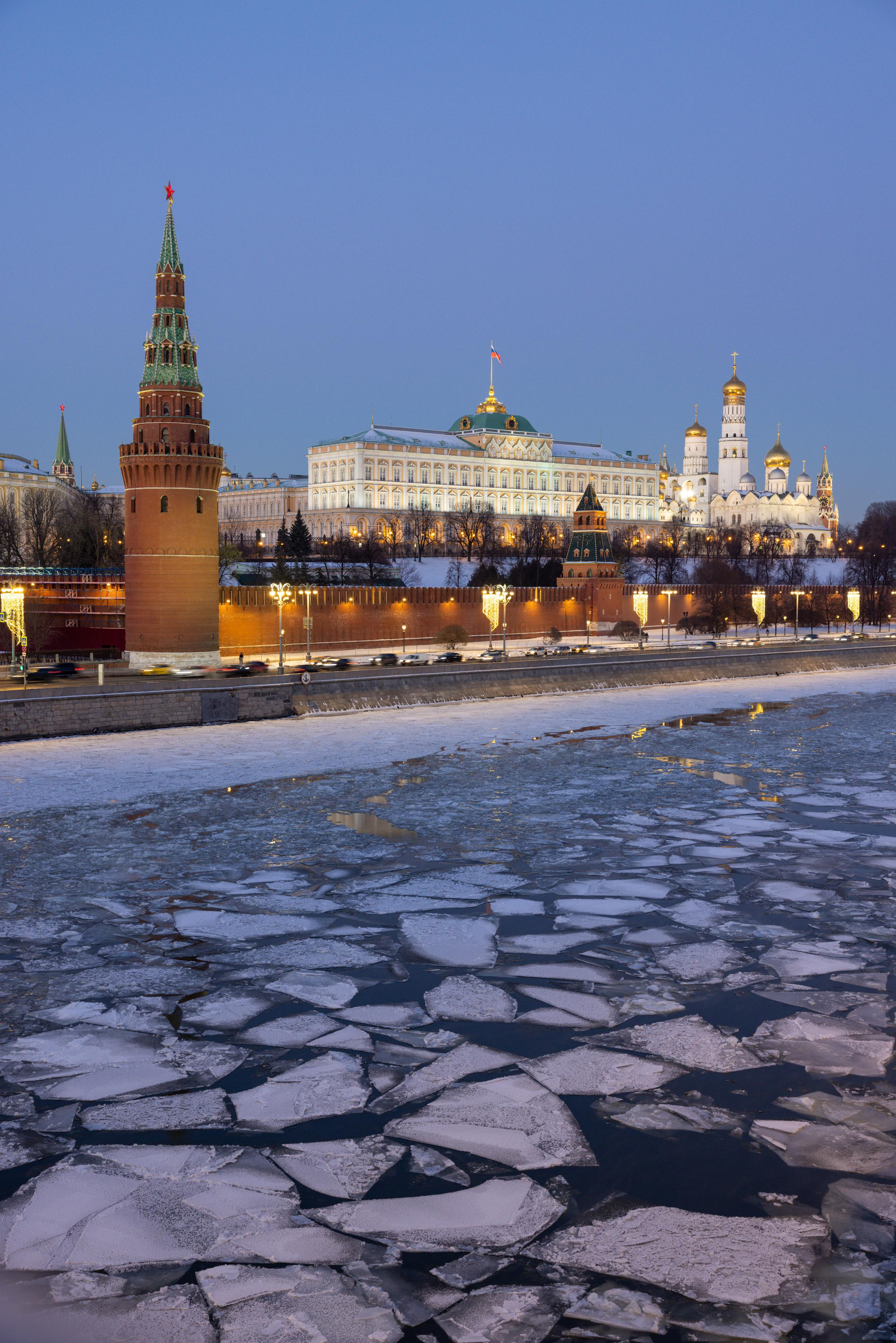 Вид на Кремль, г. Москва