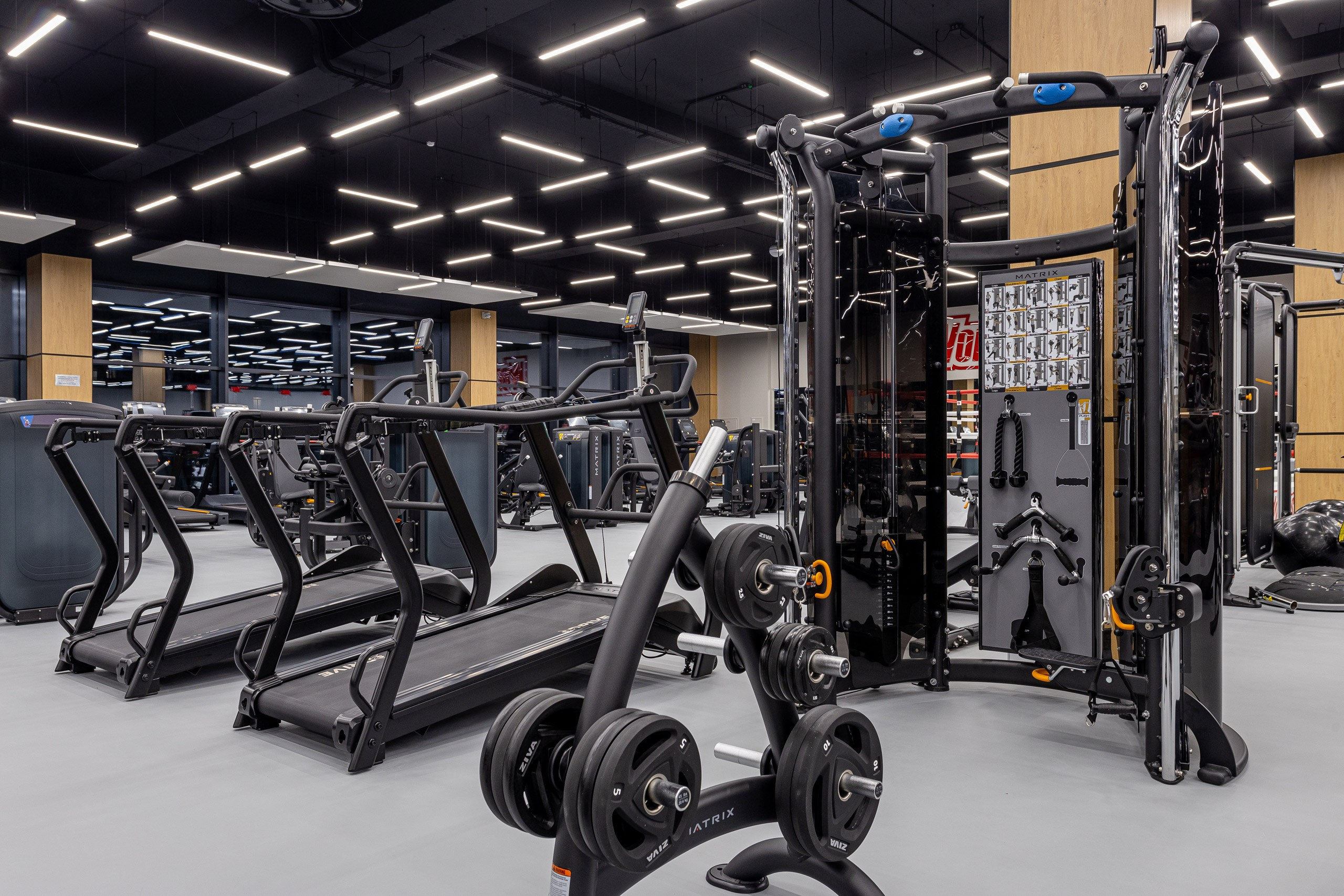 Gym. Interior photographer Vitalii in Portland and Vancouver