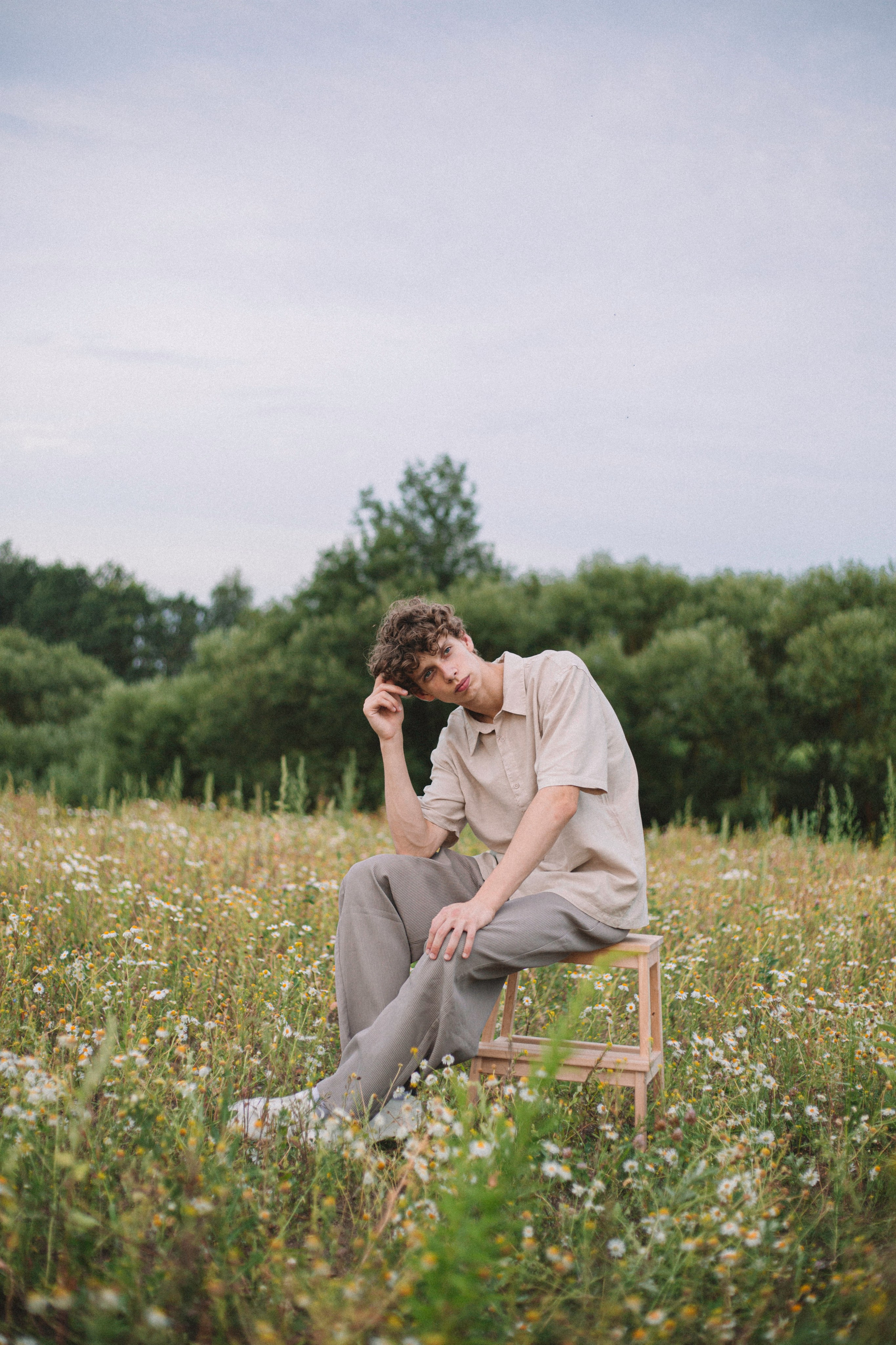 Иван в поле. Портретный фотограф в Минске