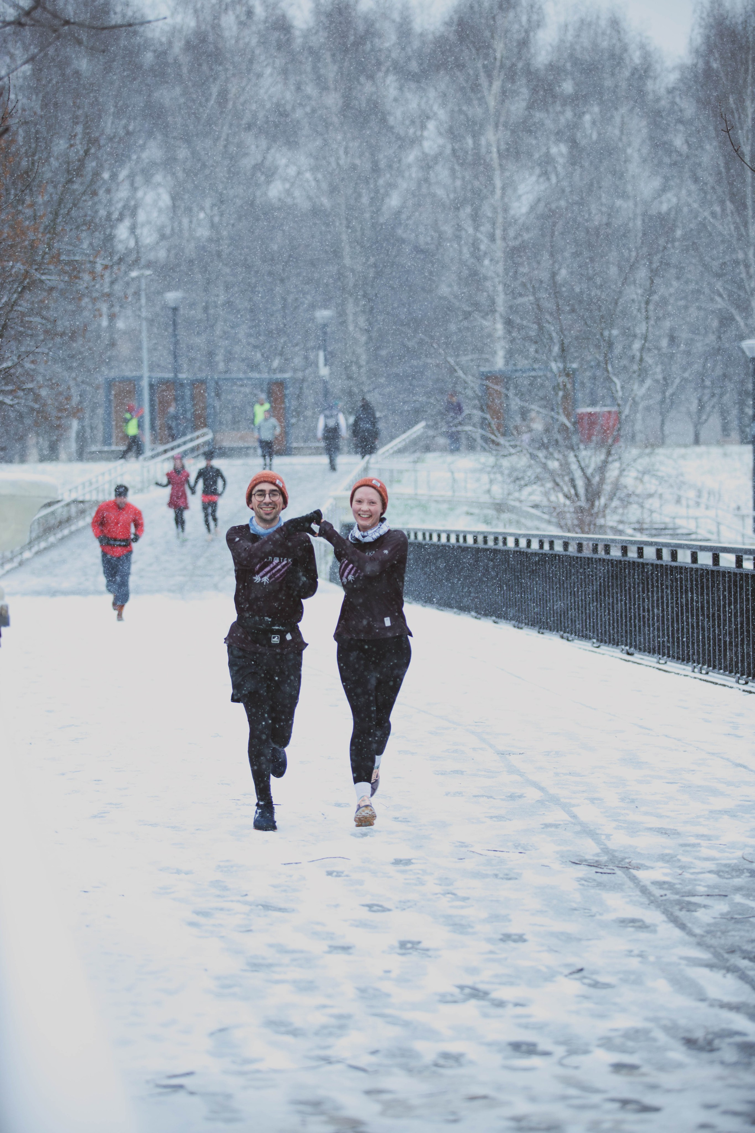 Снежные 5 Верст Бабушкинская. Александра Мельниченко/ Бегающий фотограф