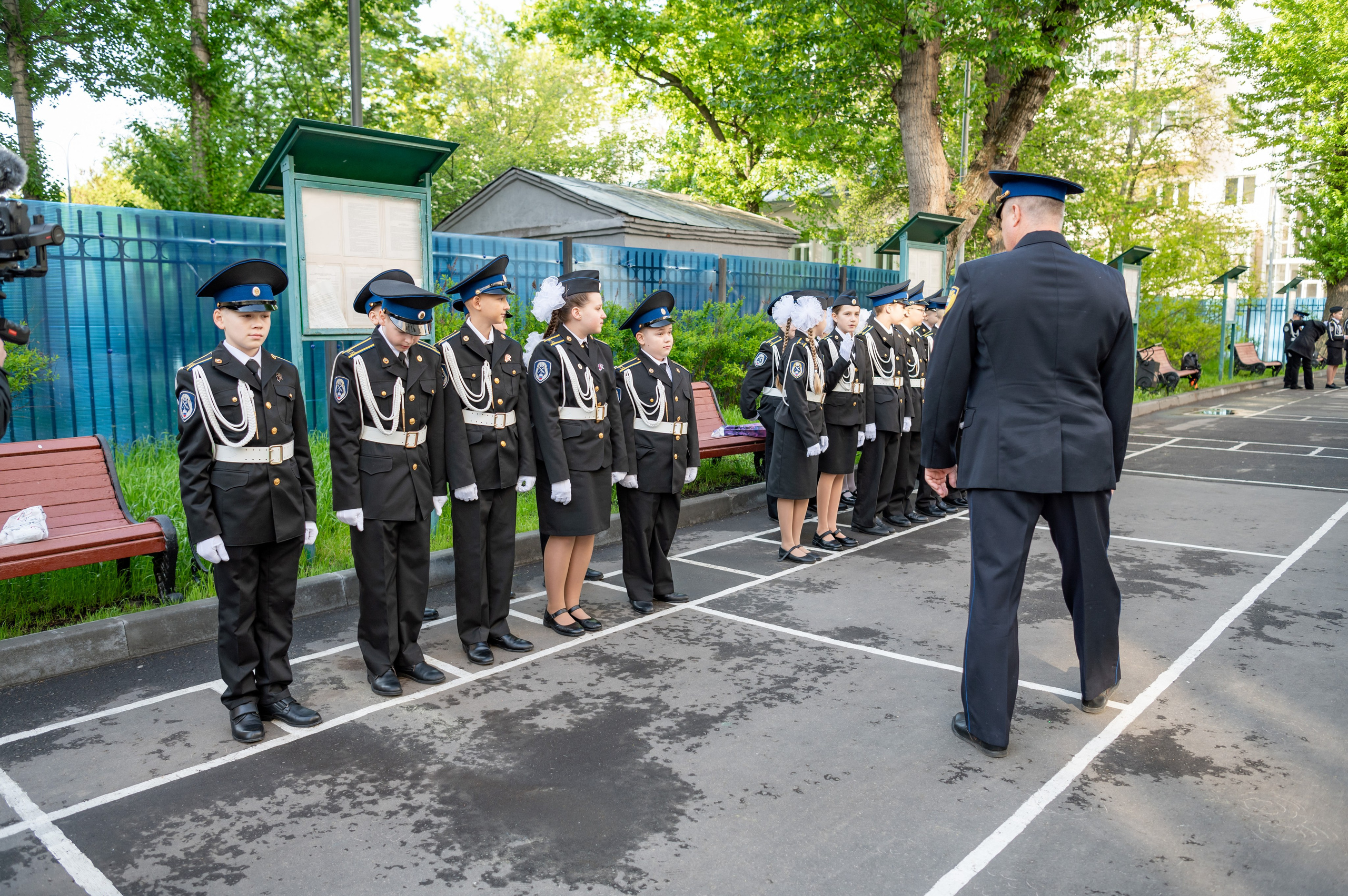 Фотосессия Присяги кадетов «Школа 1231 им. В. Д. Поленова». Детский и семейный фотограф г. Москва Оксана Катаджи