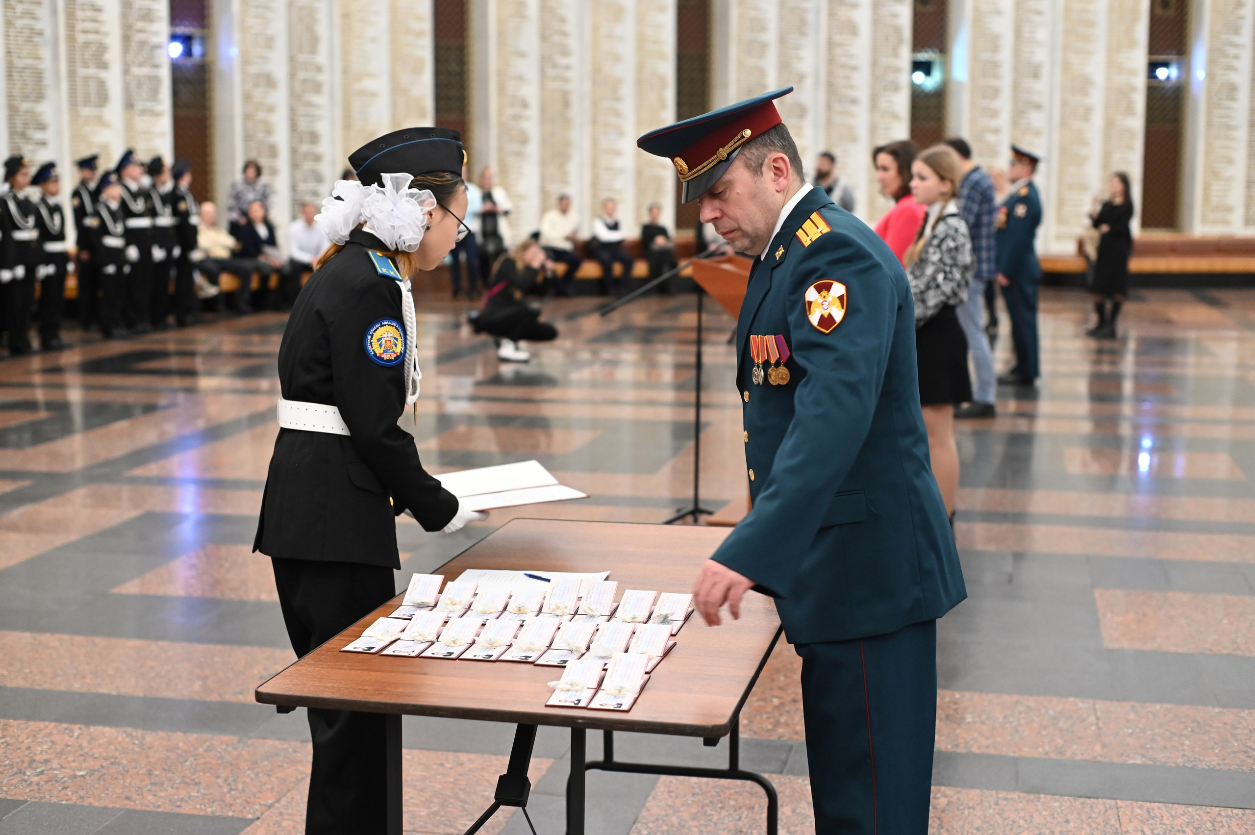 Присяга Поклонная Гора. Детский и семейный фотограф г. Москва Оксана Катаджи