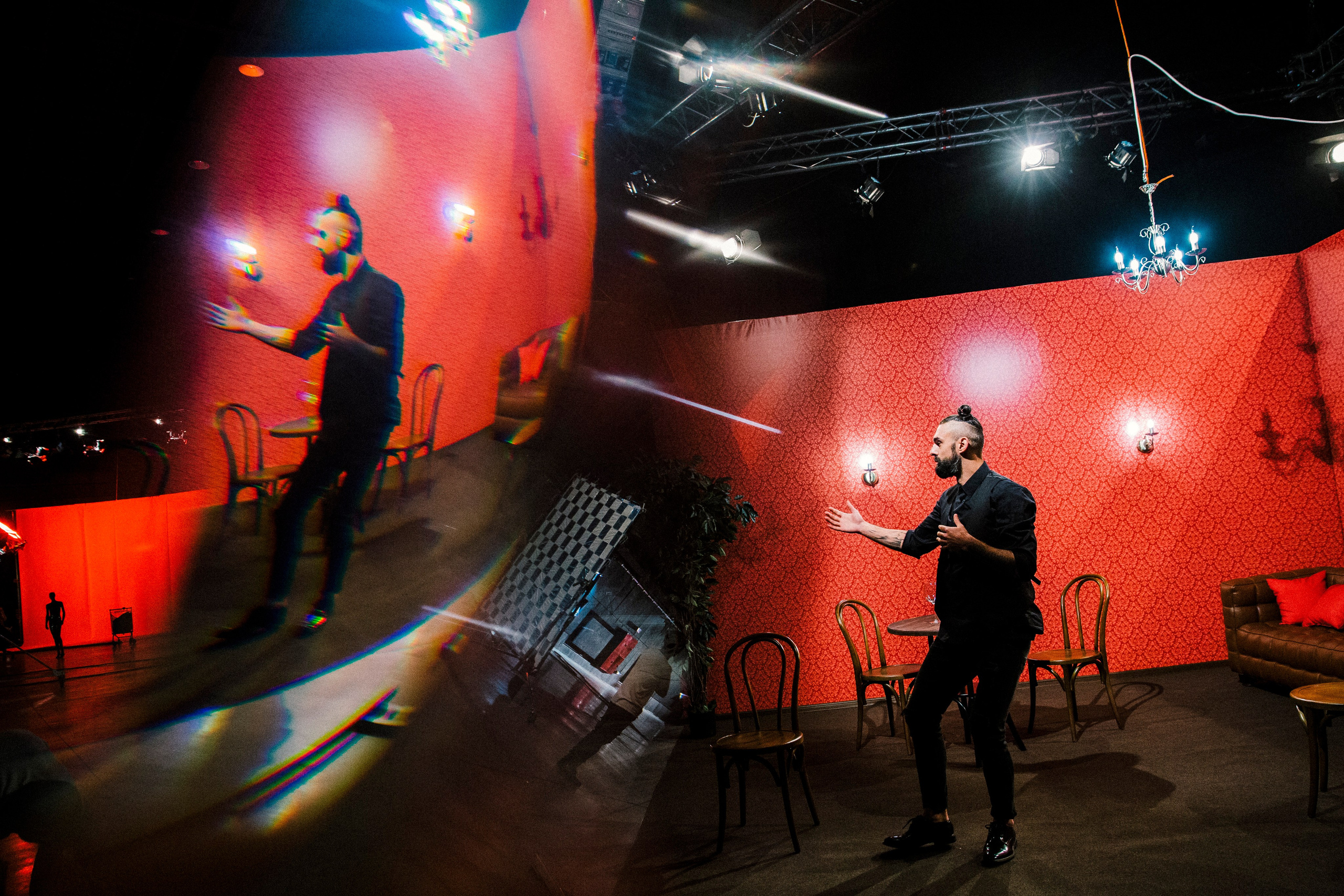 ФК Би-2 & Лиза Громова Мосфильм. Ольга Пилант. АРТ, бэкстейдж, свадебная и семейная фотография, городской портрет, интерьерная фотография