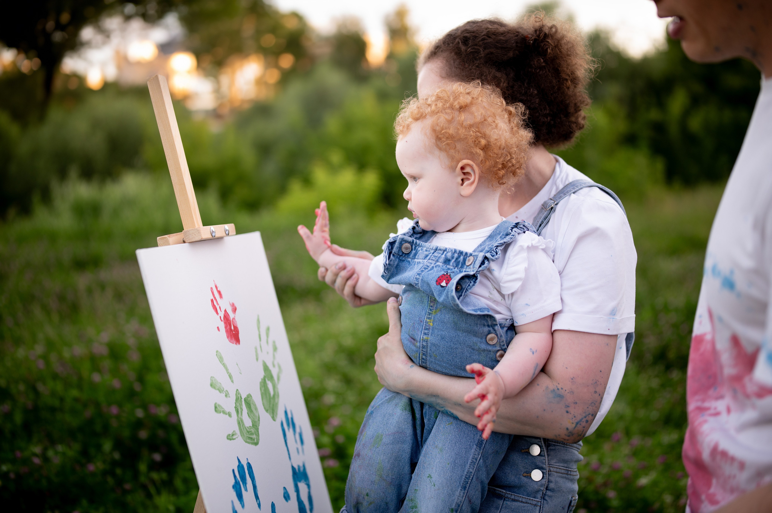 Семейная съемка на природе. Семейный и детский фотограф в Москве Анна Оськина