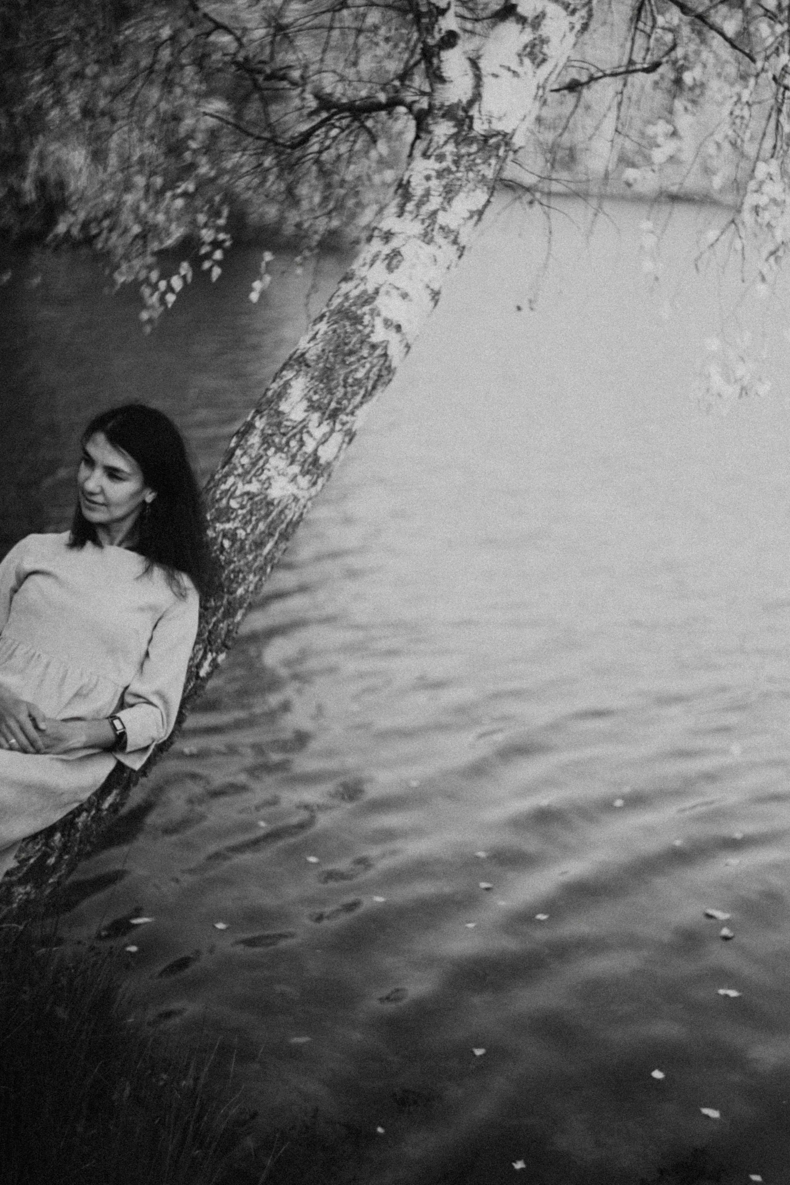 Земснаряд осенний. Фотограф в Нижнем Новгороде