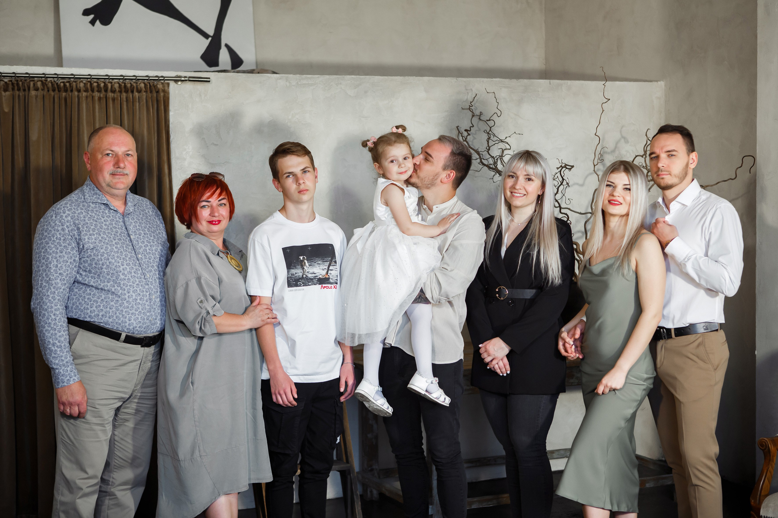Очень большая семья, личные и парные портреты. Свадебный и портретный Фотограф в Липецке Дмитрий Котюков
