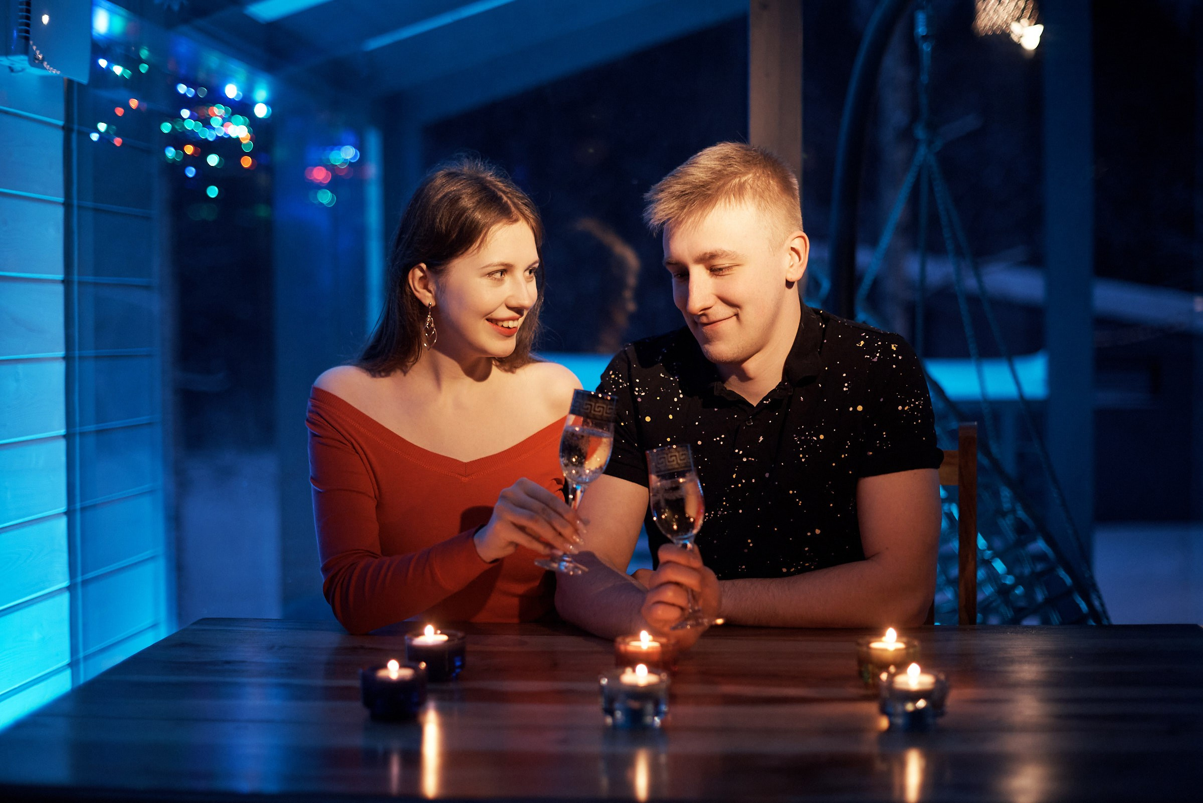 Валерий и Марина Романтический вечер с приятным сюрпризом!. Свадебный фотограф, видеограф в Клину, Москве, Зеленограде, Калабушкин