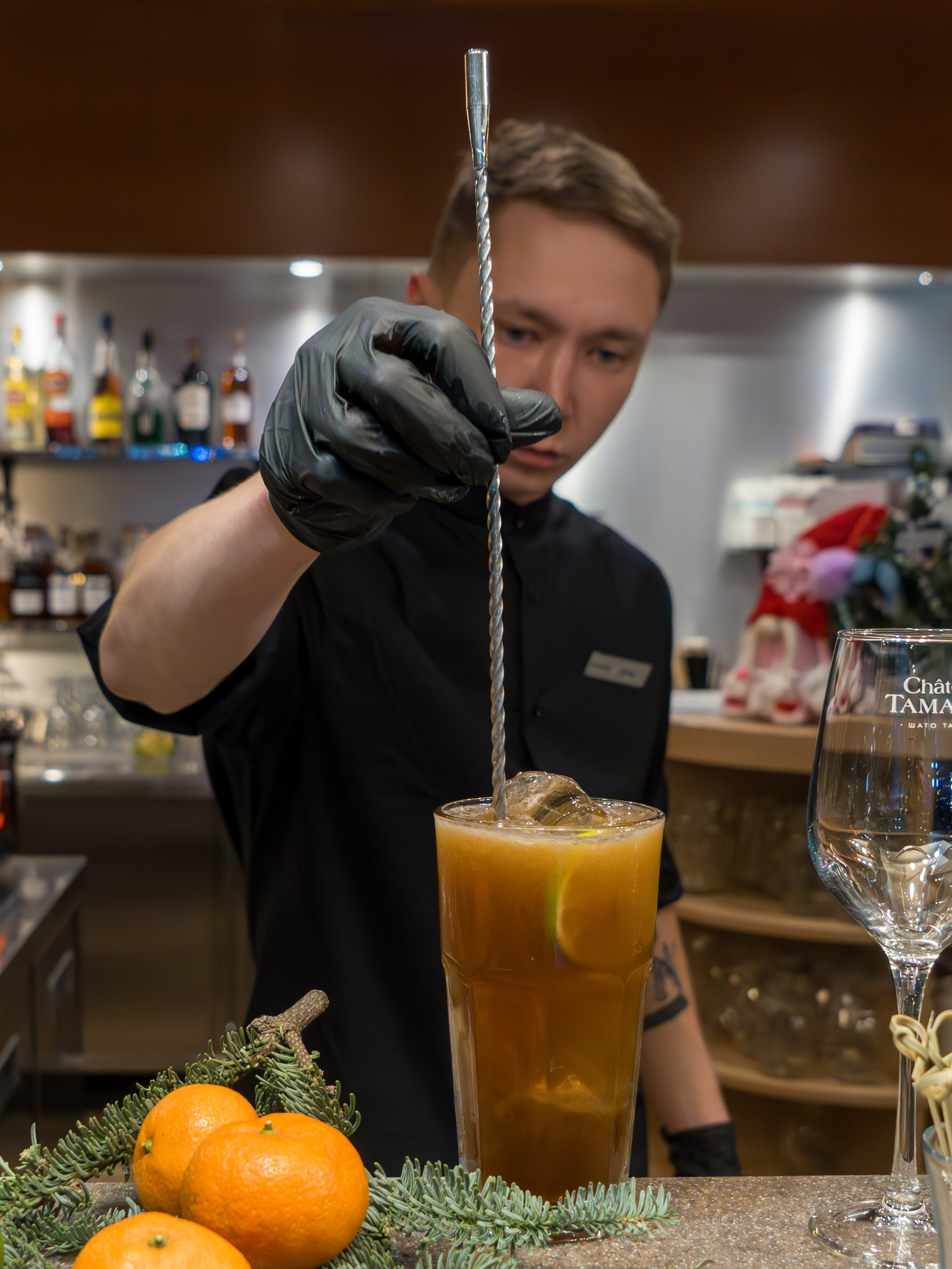 Новый год 2024 в ресторане Эрбелия. Репортажный фотограф в Красной Поляне и Сочи Павлюченко Екатерина