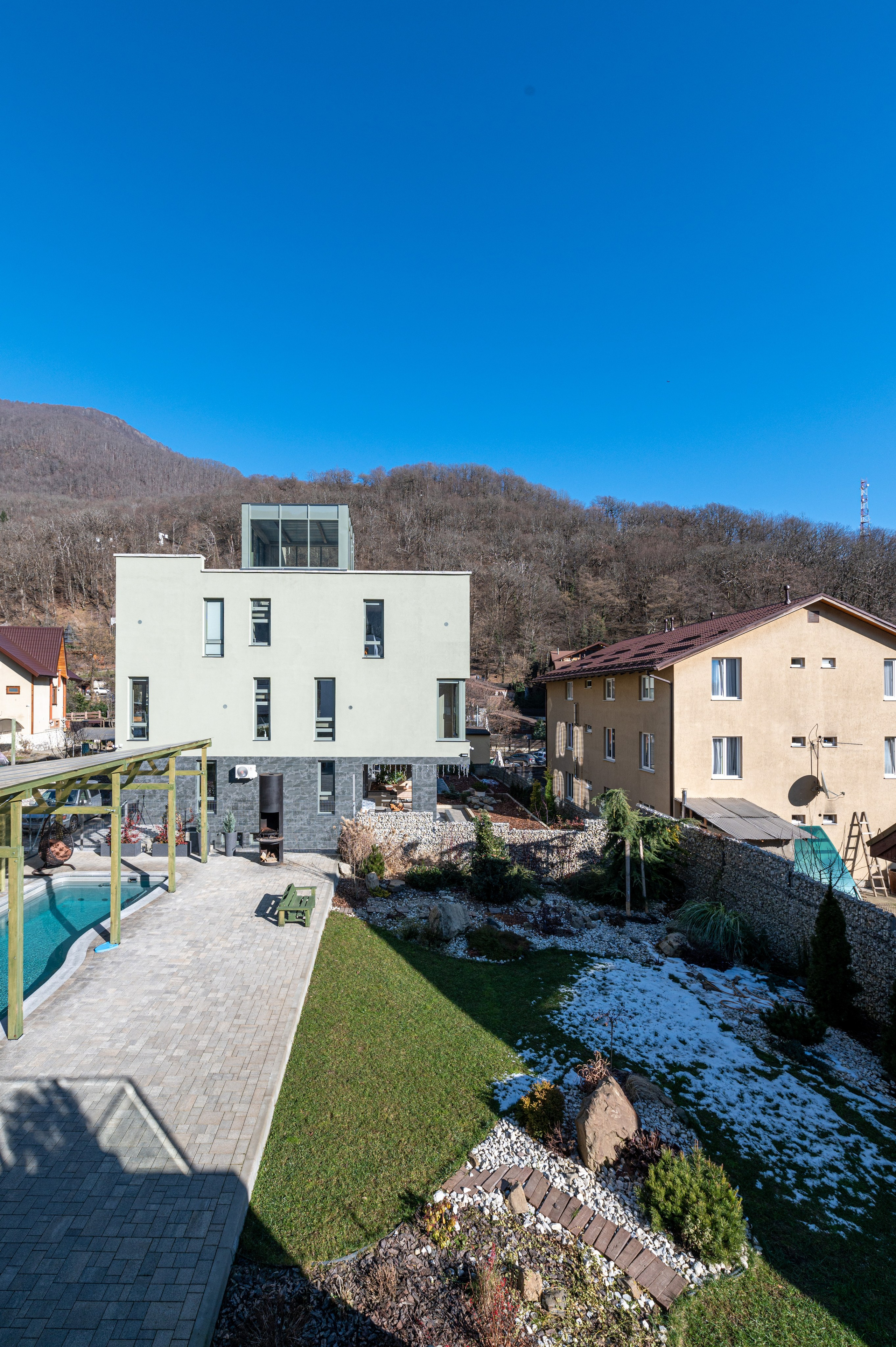 Апарт-отель Куб Green в Красной Поляне. Репортажный фотограф в Красной Поляне и Сочи Павлюченко Екатерина