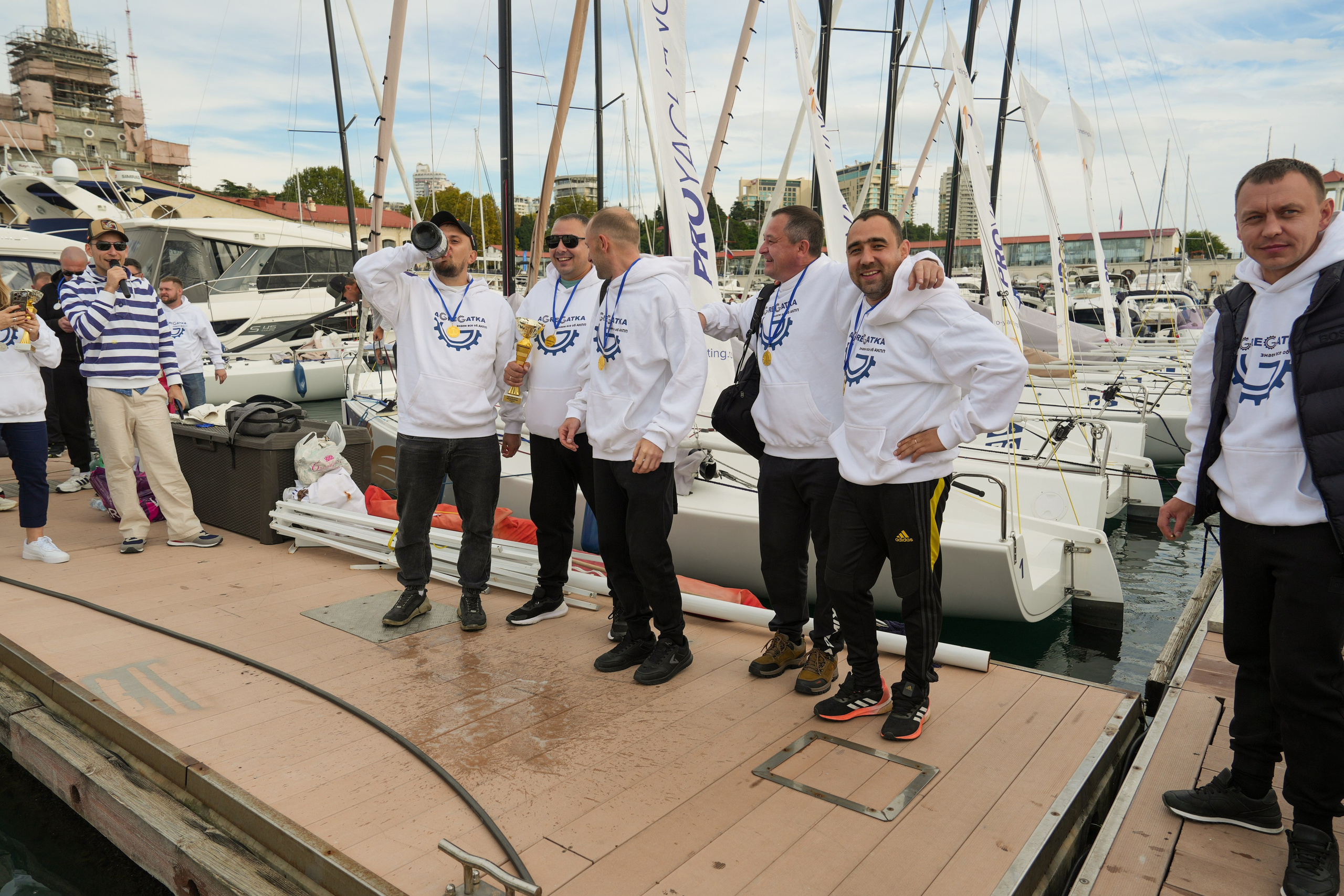 Яхтенная регата для компании Агрегатка. Репортажный фотограф в Красной Поляне и Сочи Павлюченко Екатерина