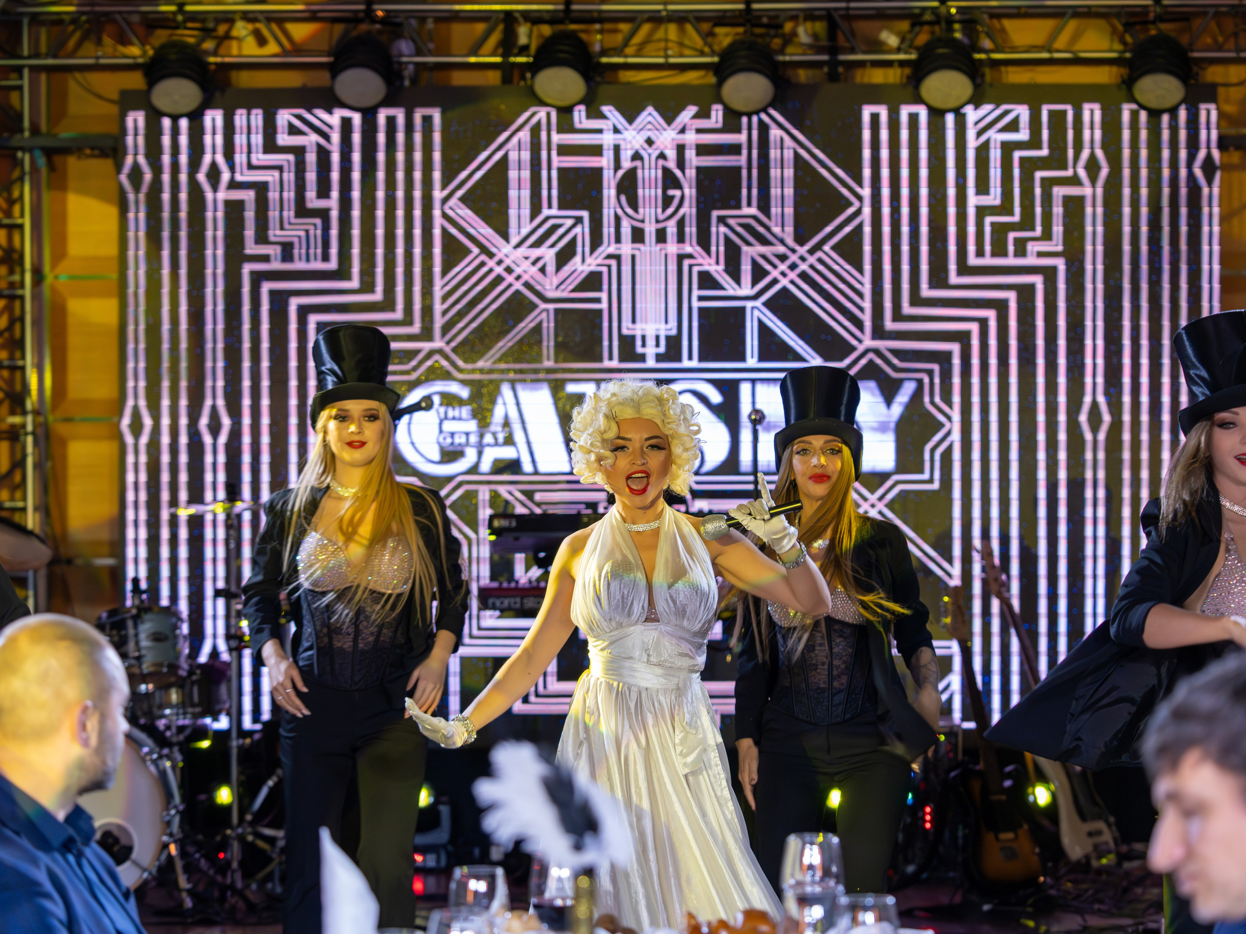 Новый год в стиле Great Gatsby. Репортажный фотограф в Красной Поляне и Сочи Павлюченко Екатерина