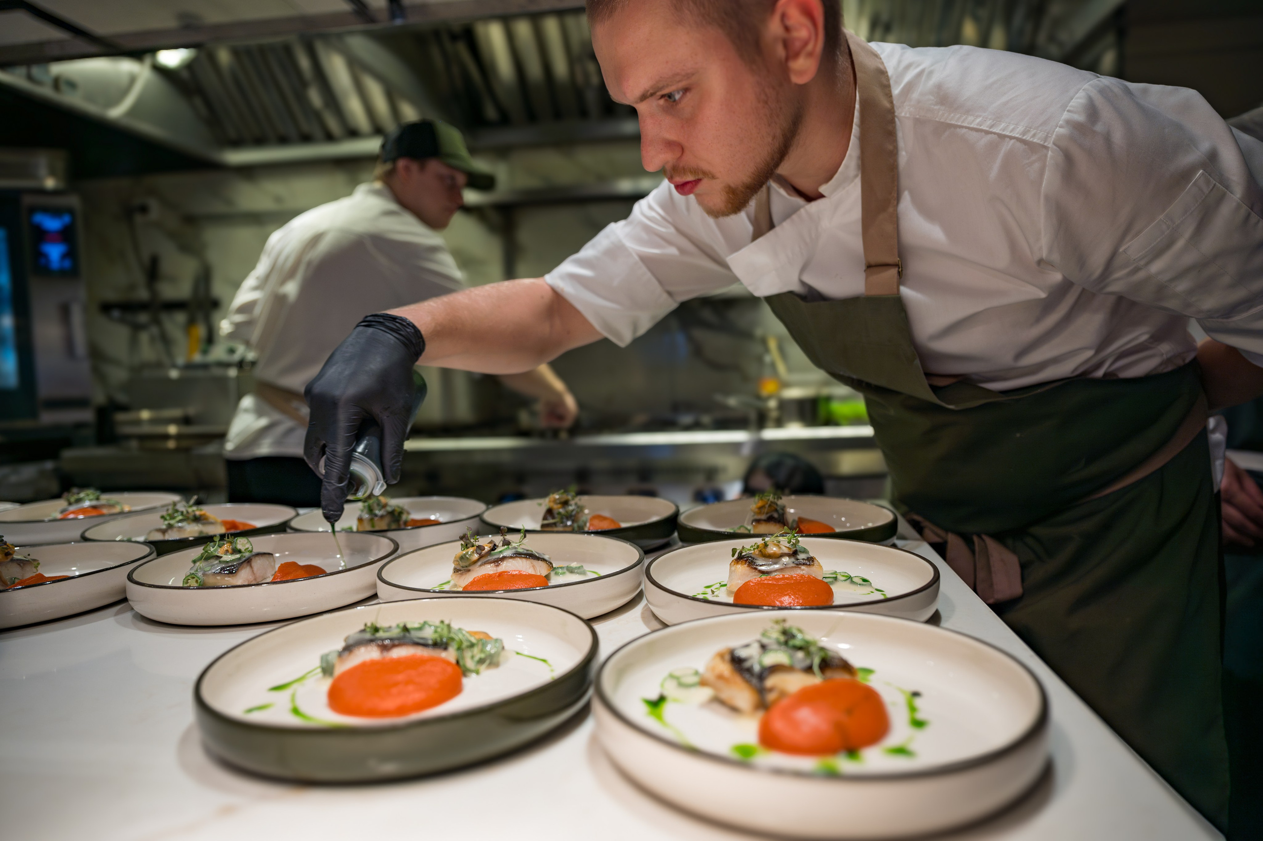 Гастрономический ужин в ресторане Co-Co Chalet. Репортажный фотограф в Красной Поляне и Сочи Павлюченко Екатерина