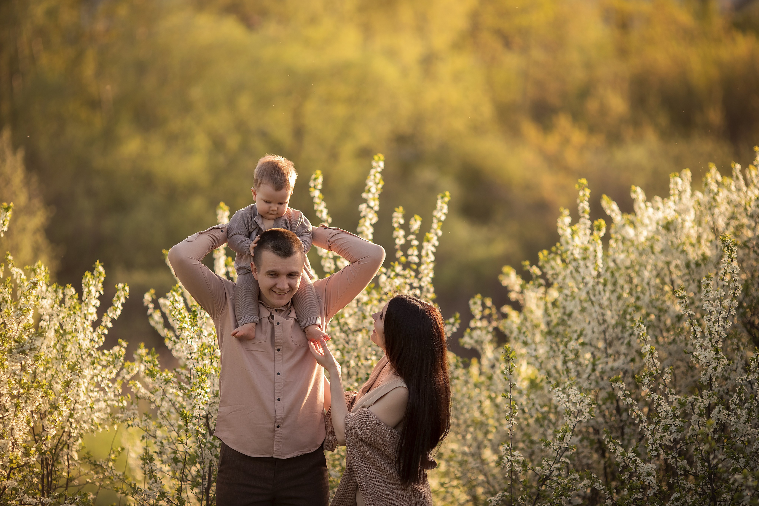 Первая весна. Семейный и детский фотограф в Саратове Полина Коткина