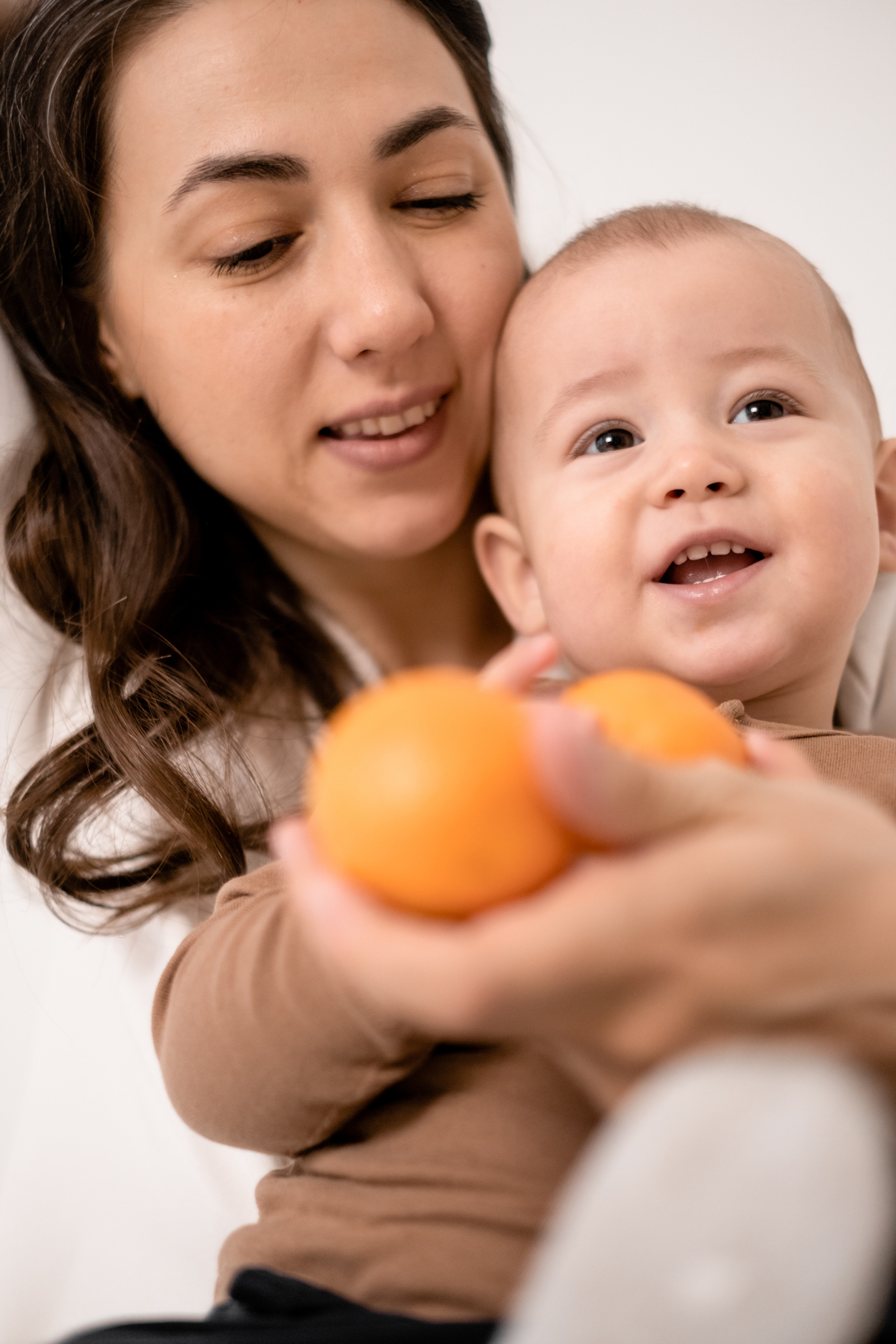 Новый год. Мандарины. Большая семья. Фотограф в Барнауле и на Алтае Маша Савова